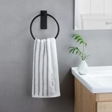 Coonoor Handtuchring Handtuchhalter aus Edelstahl, Ohne Bohren Handtuchstange, Handtuchhalter Ring für Küche und Badezimmer