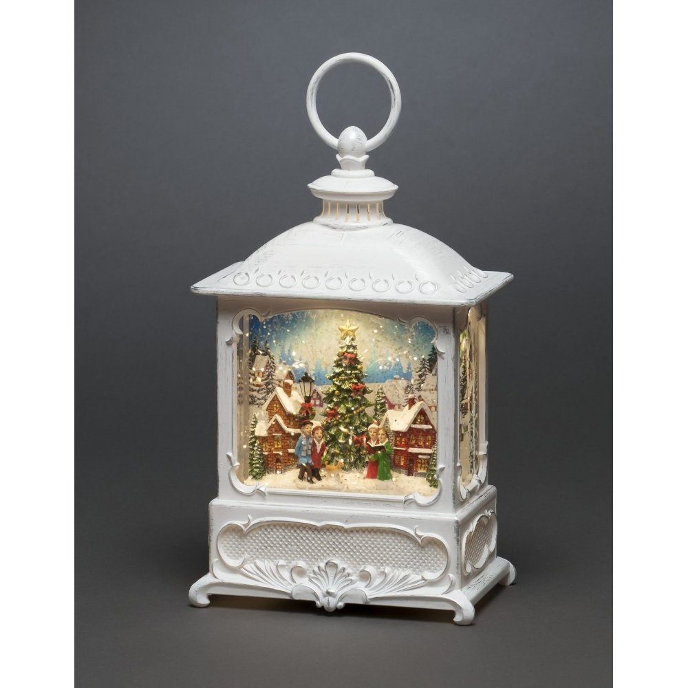 KONSTSMIDE LED Laterne Weihnachtsmarkt - LED Wasserlaterne - weiß günstig online kaufen