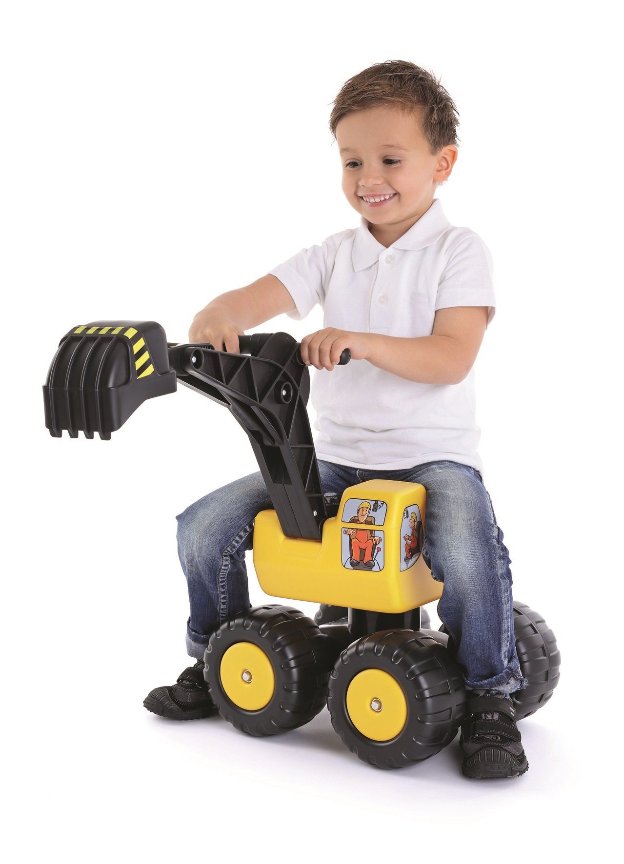 4EverSpiel Spielzeug-Bagger Mobby-Dig Bagger, (einzeln, 1-tlg), für Sandkasten