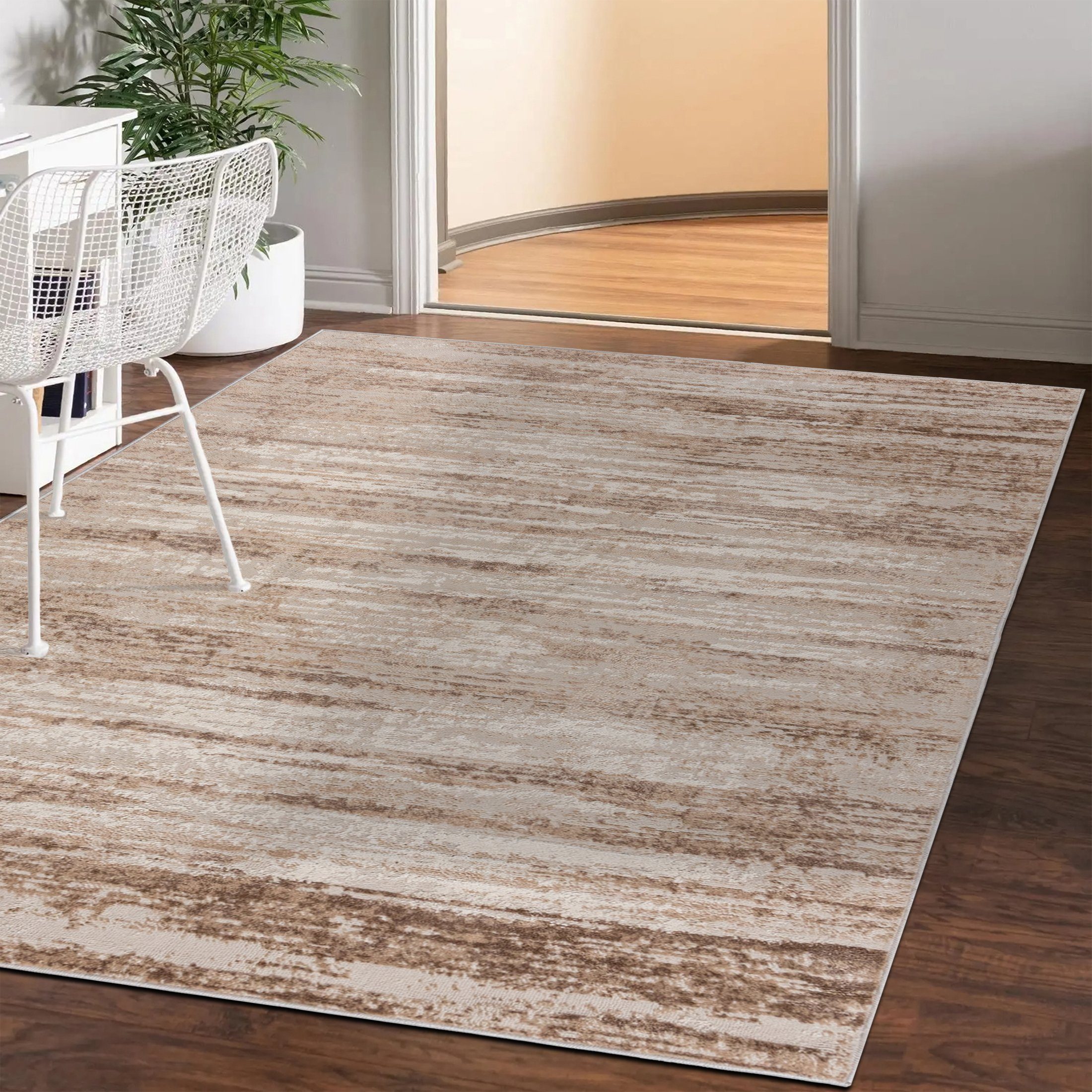 Mazovia Designteppich Modern Teppich für Wohnzimmer, Schlafzimmer Abstrakt Muster, 60 x 100 cm, Modern, Abstrakt, Kurzflor