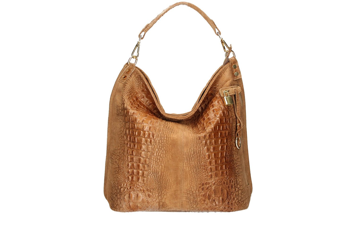 Handtasche Marika Damentasche Echtleder, Henkeltasche, Umhängetasche