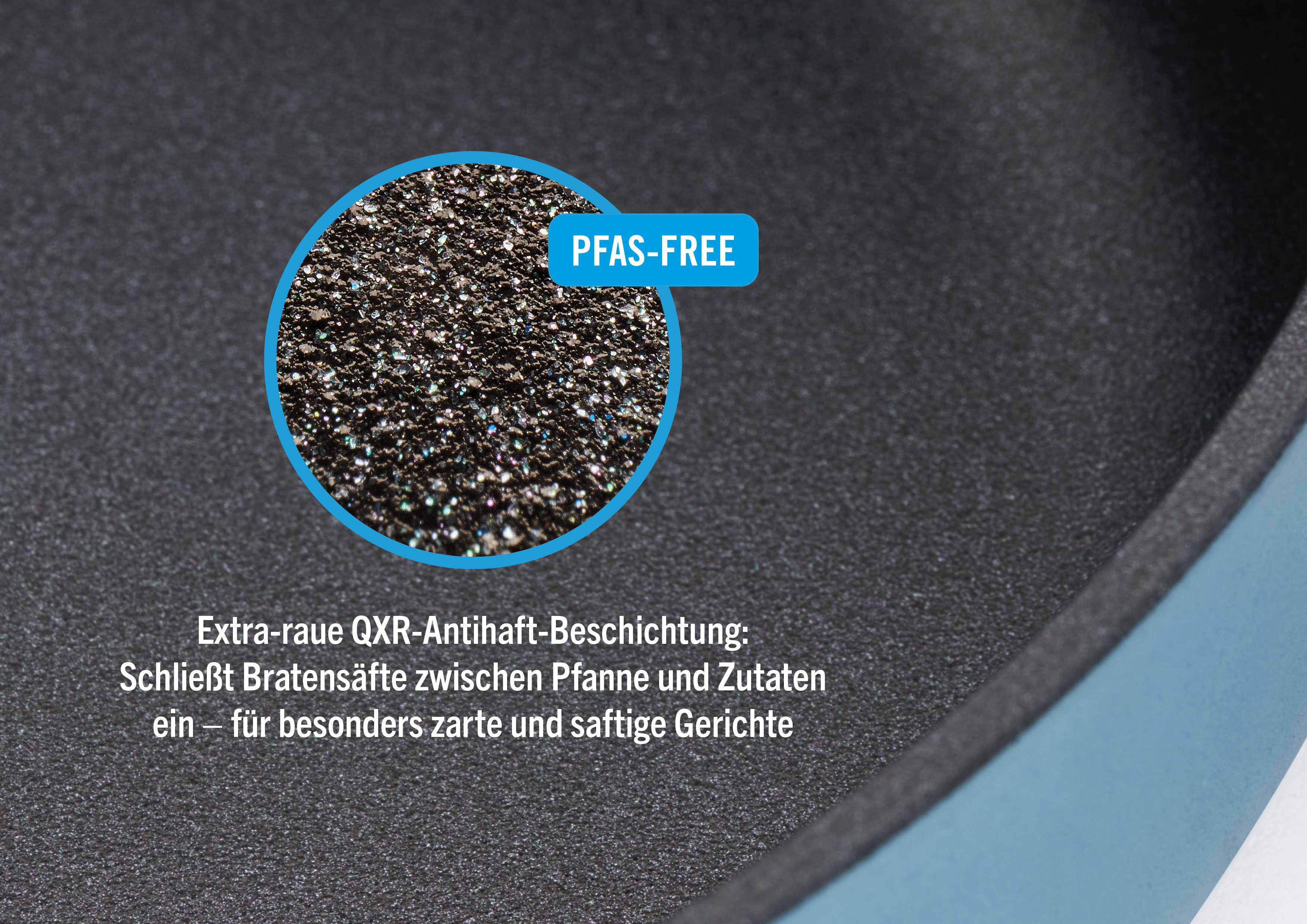 WOLL Wok MADE IN GERMANY - Ecolour Ø 24 cm inkl. Deckel, Aluminiumguss (Set, 2-tlg), abnehmbarer Stiel – Bild 5 von 5