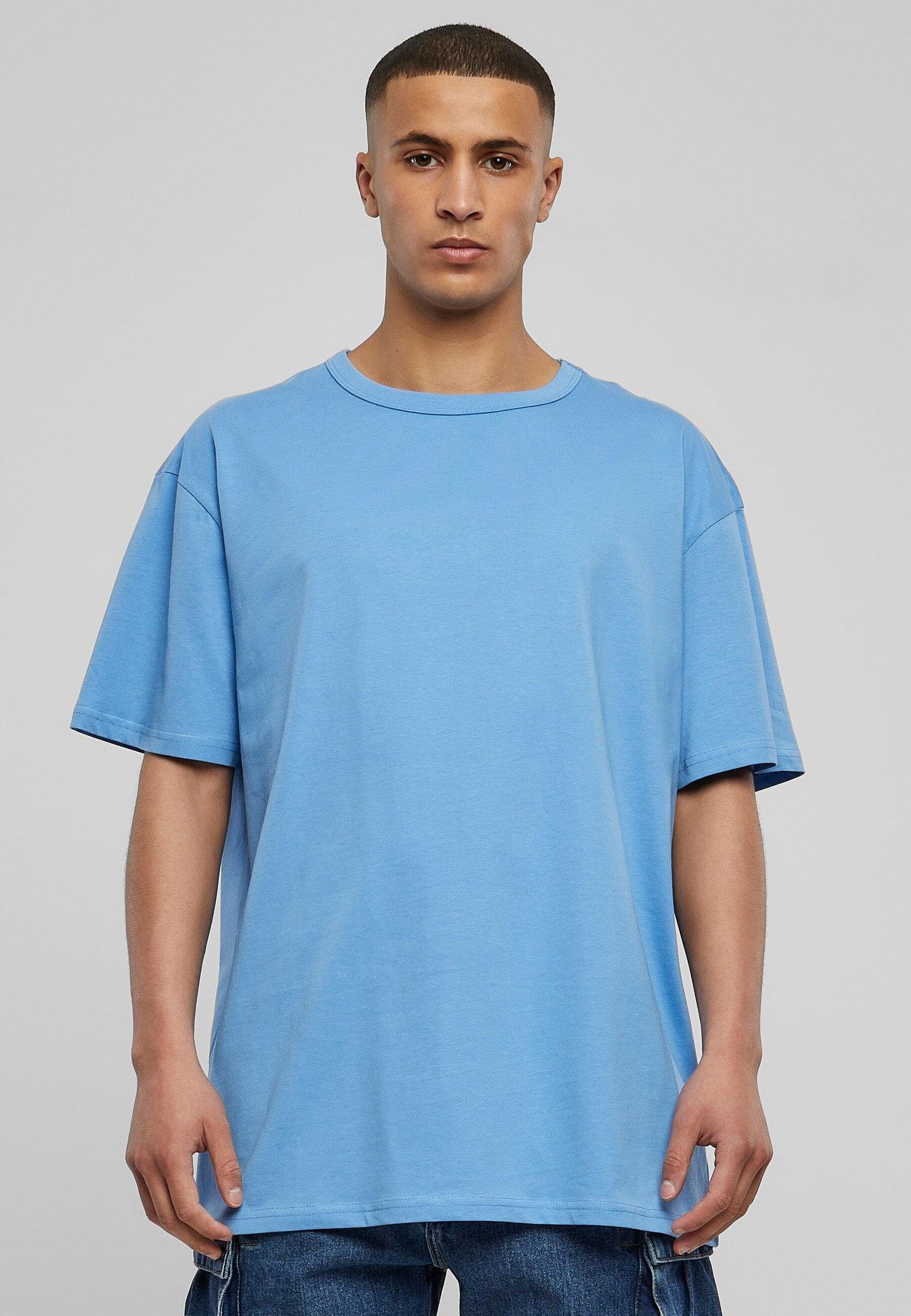 Basic T-Shirt Tee URBAN CLASSICS horizonblue (1-tlg) Herren Organic