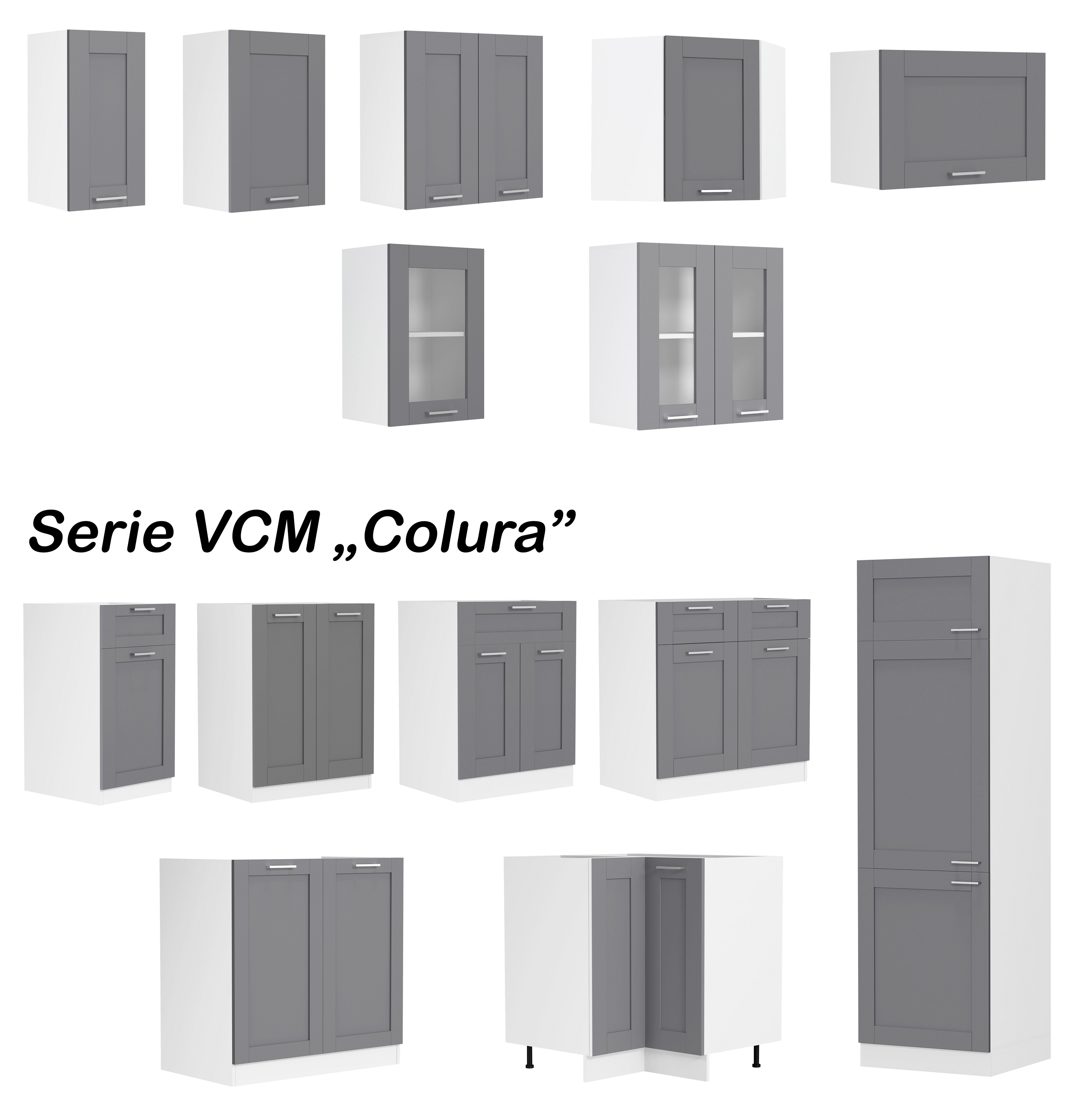 VCM Unterschrank Küchenschrank 80 cm Unterschrank Schublade Colura günstig online kaufen