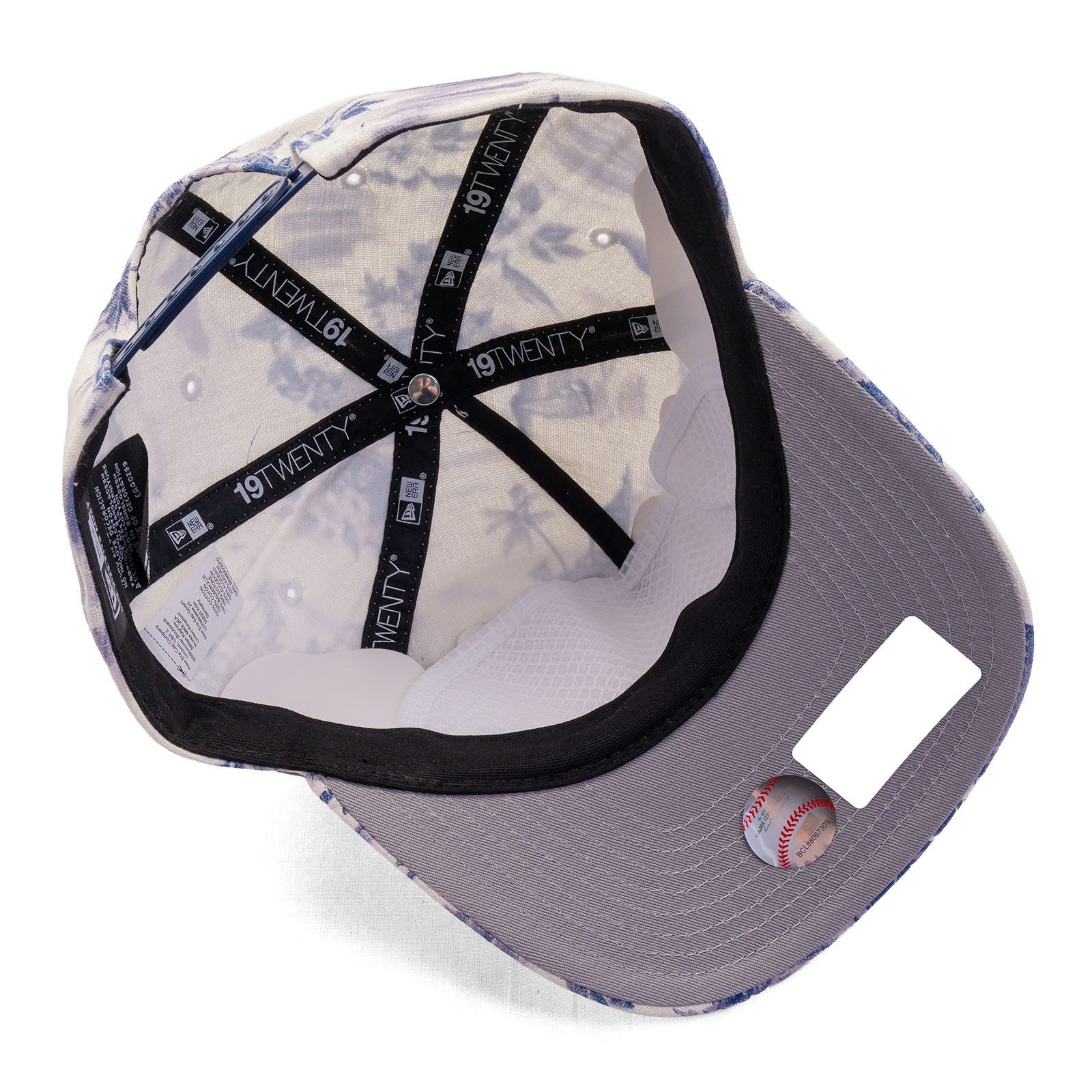 New Era Snapback Cap Cap New Era Tropics 19 Twenty New York Yankees (1-St) Gebogener Schirm