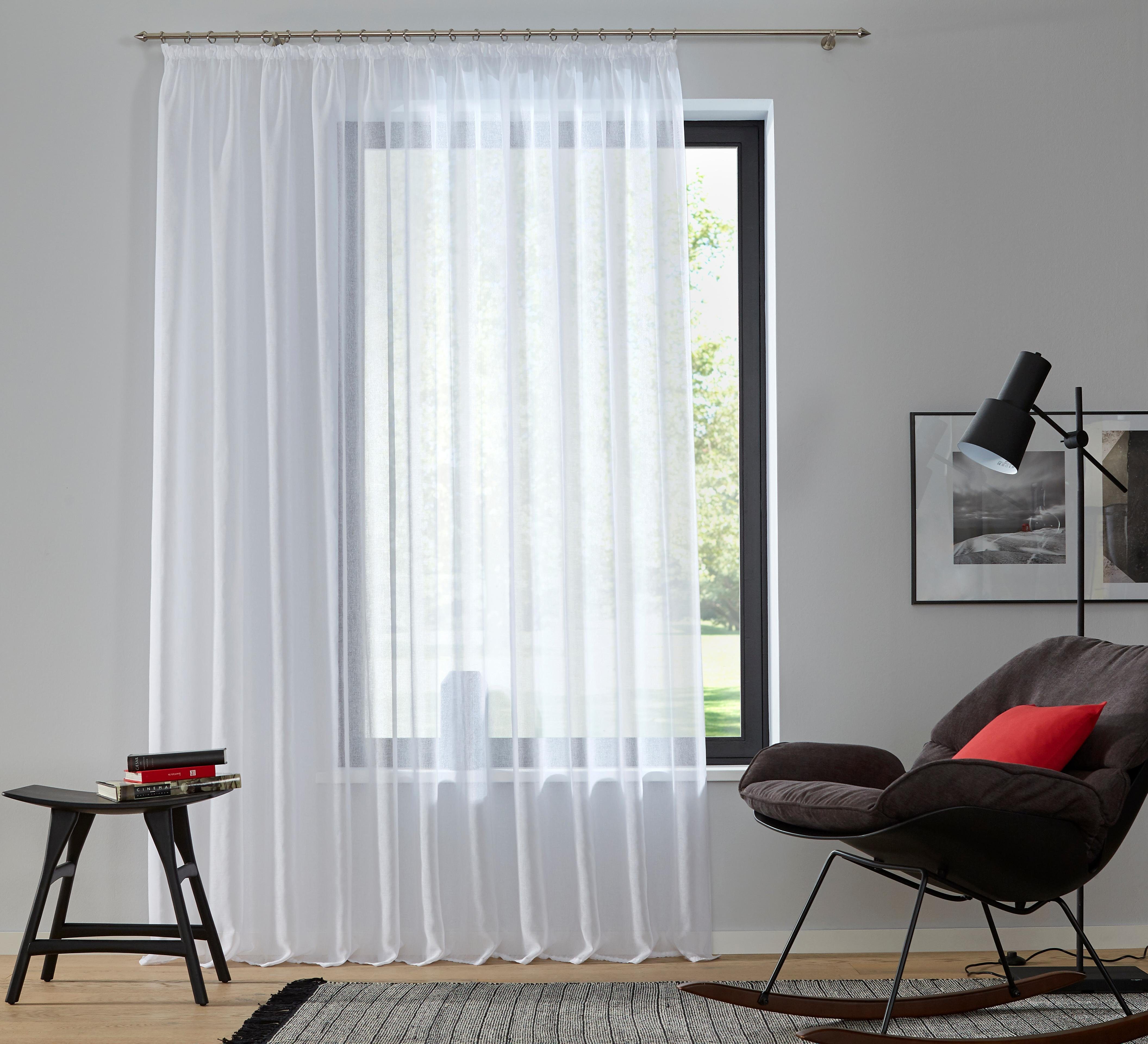 my home Gardine Dolly (1 St), Kräuselband, transparent, Bestseller, Store günstig online kaufen