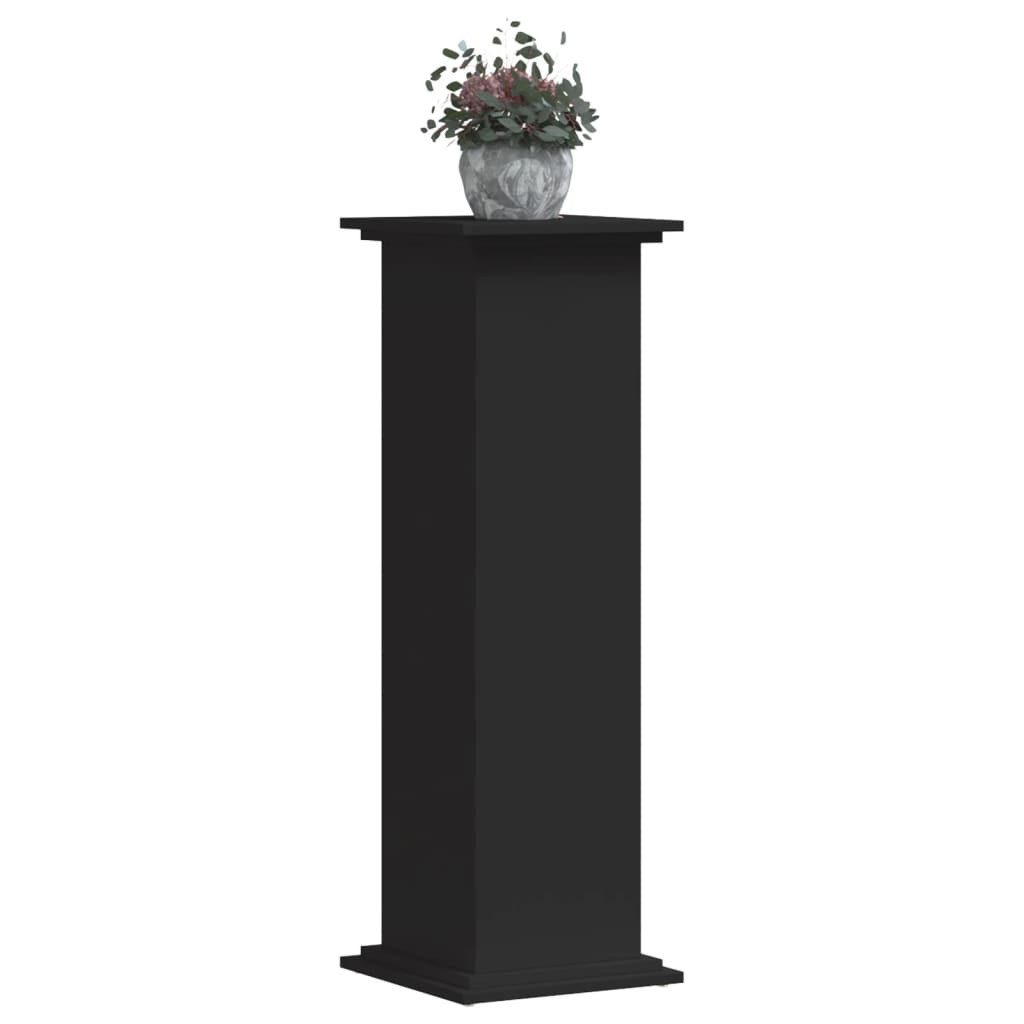 vidaXL Blumenständer Pflanzenständer Schwarz 33x33x100 cm günstig online kaufen