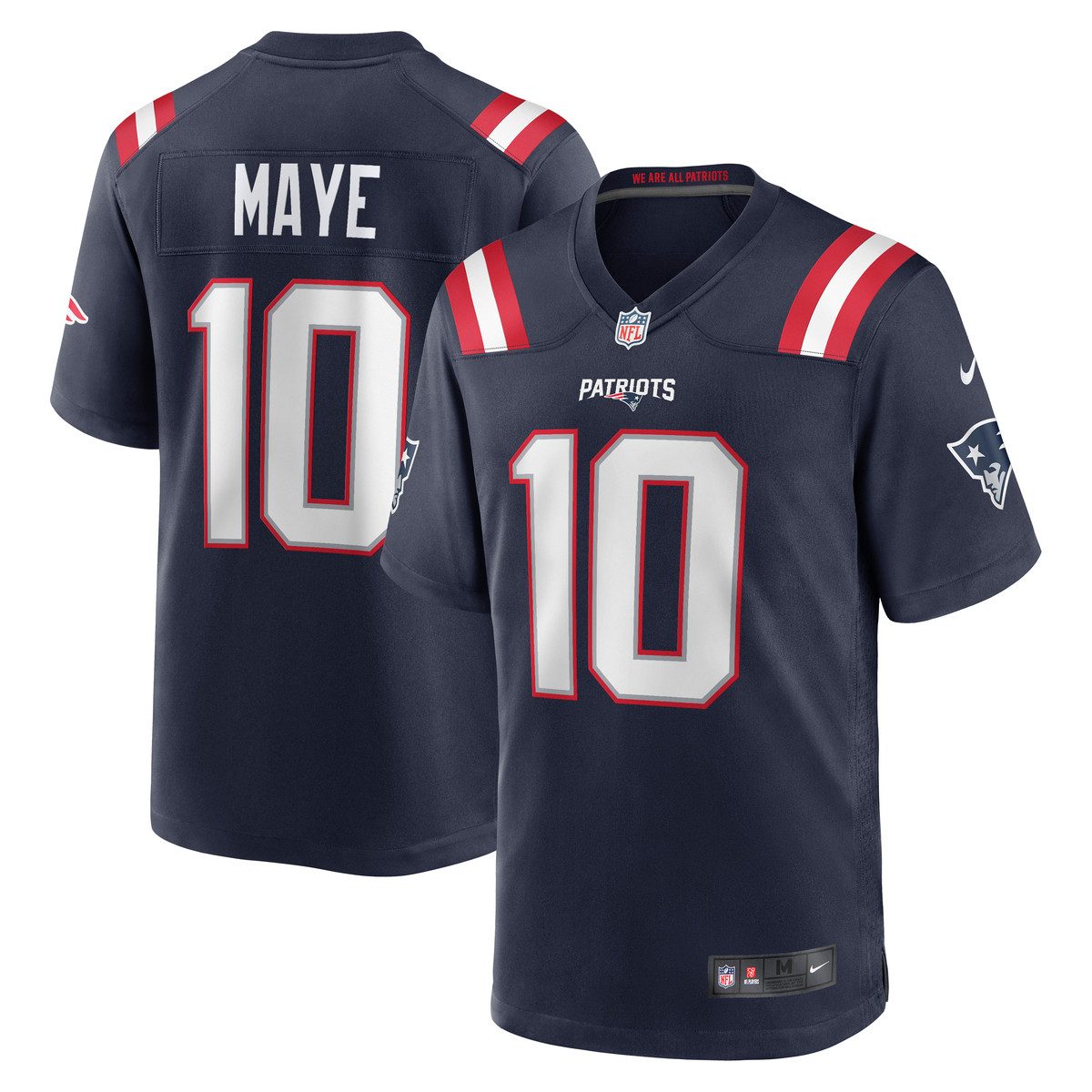 Nike Footballtrikot Nike Trikot New England Patriots Nike Home Maye 10 günstig online kaufen