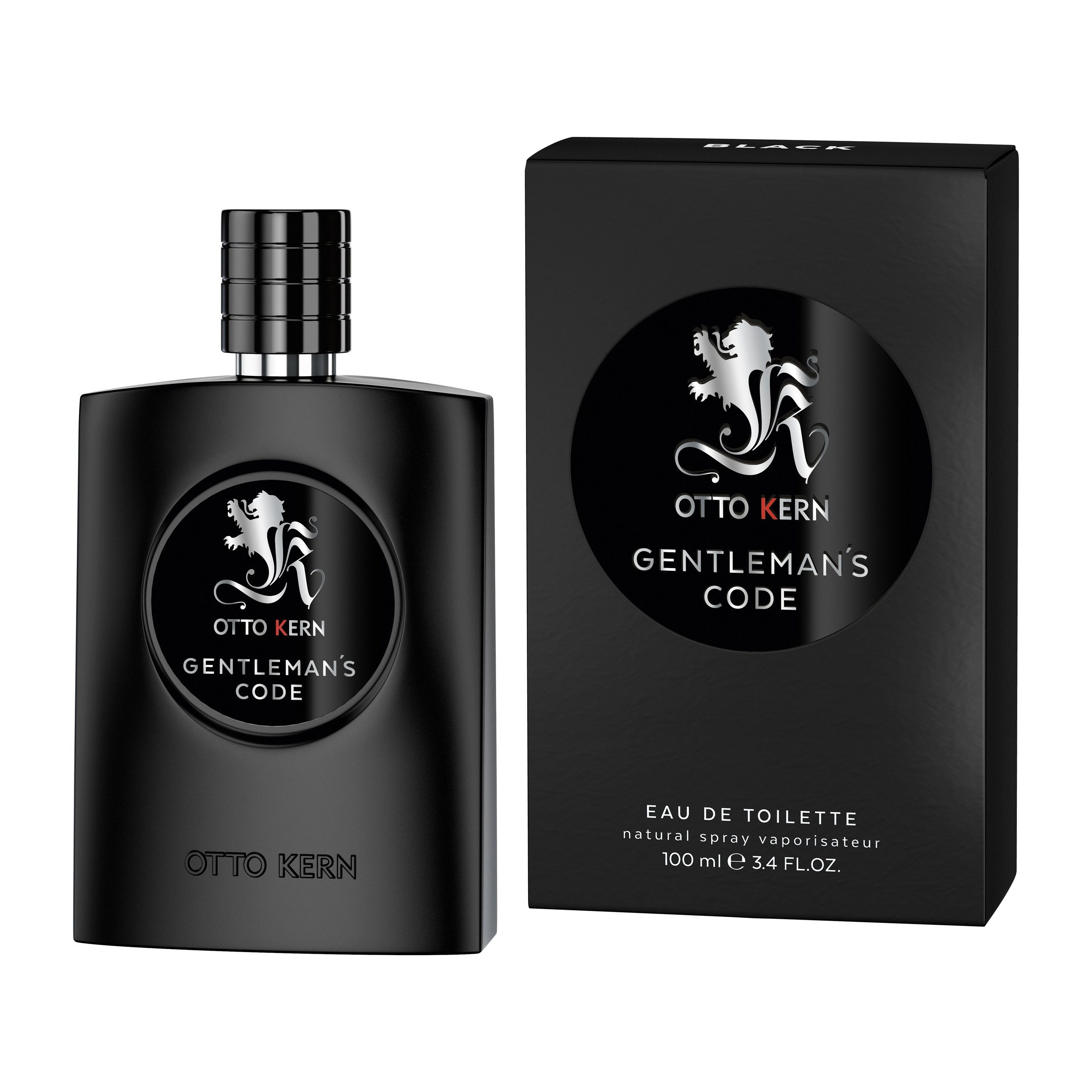 Otto Kern Eau de Toilette GENTLEMAN'S CODE, EdT 100 ml Natural Spray Black