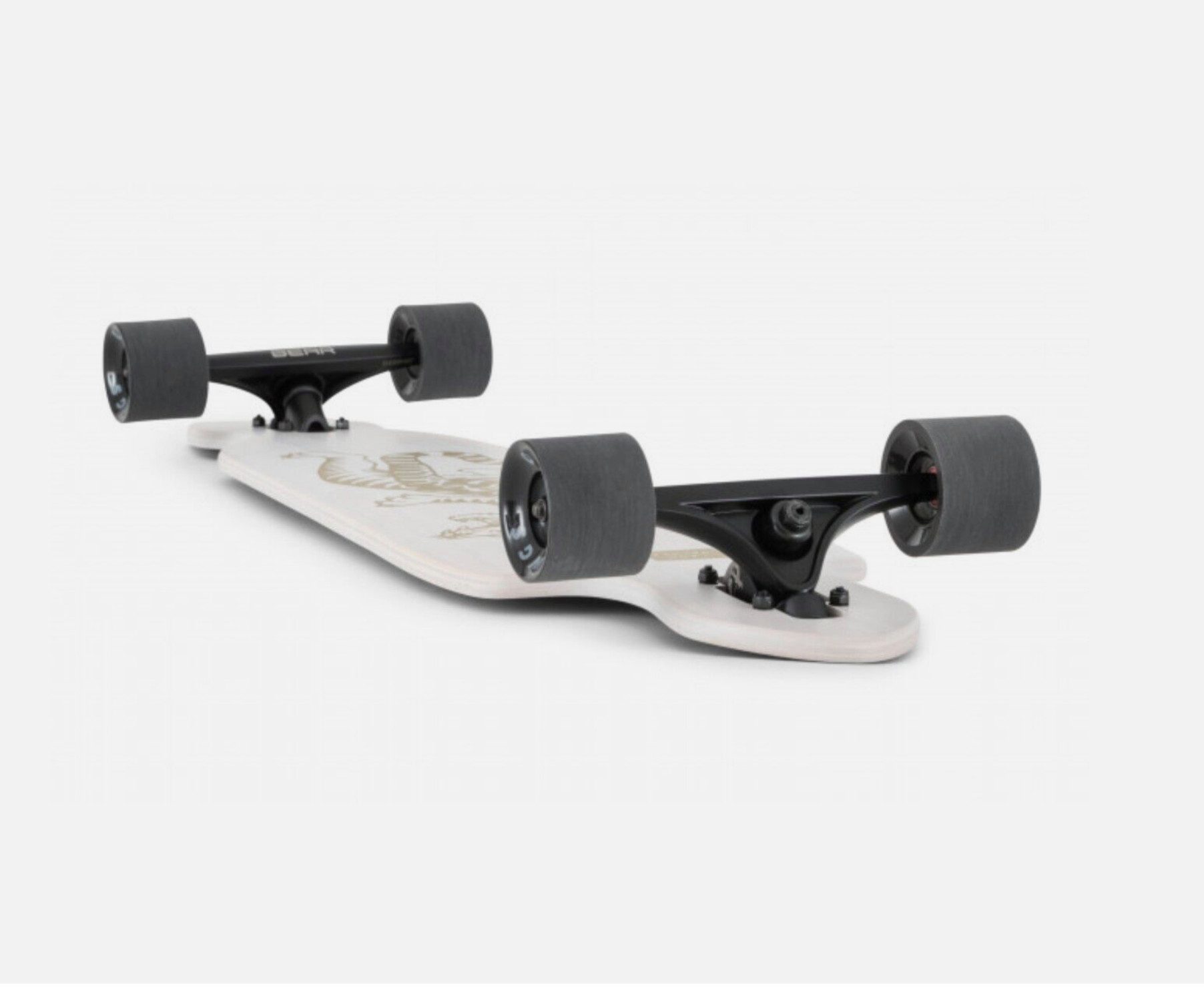 Landyachtz Longboard BATTLE AXE BENGAL 38” DROP THROUGH LONGBOARD COMPLETE (1-St)