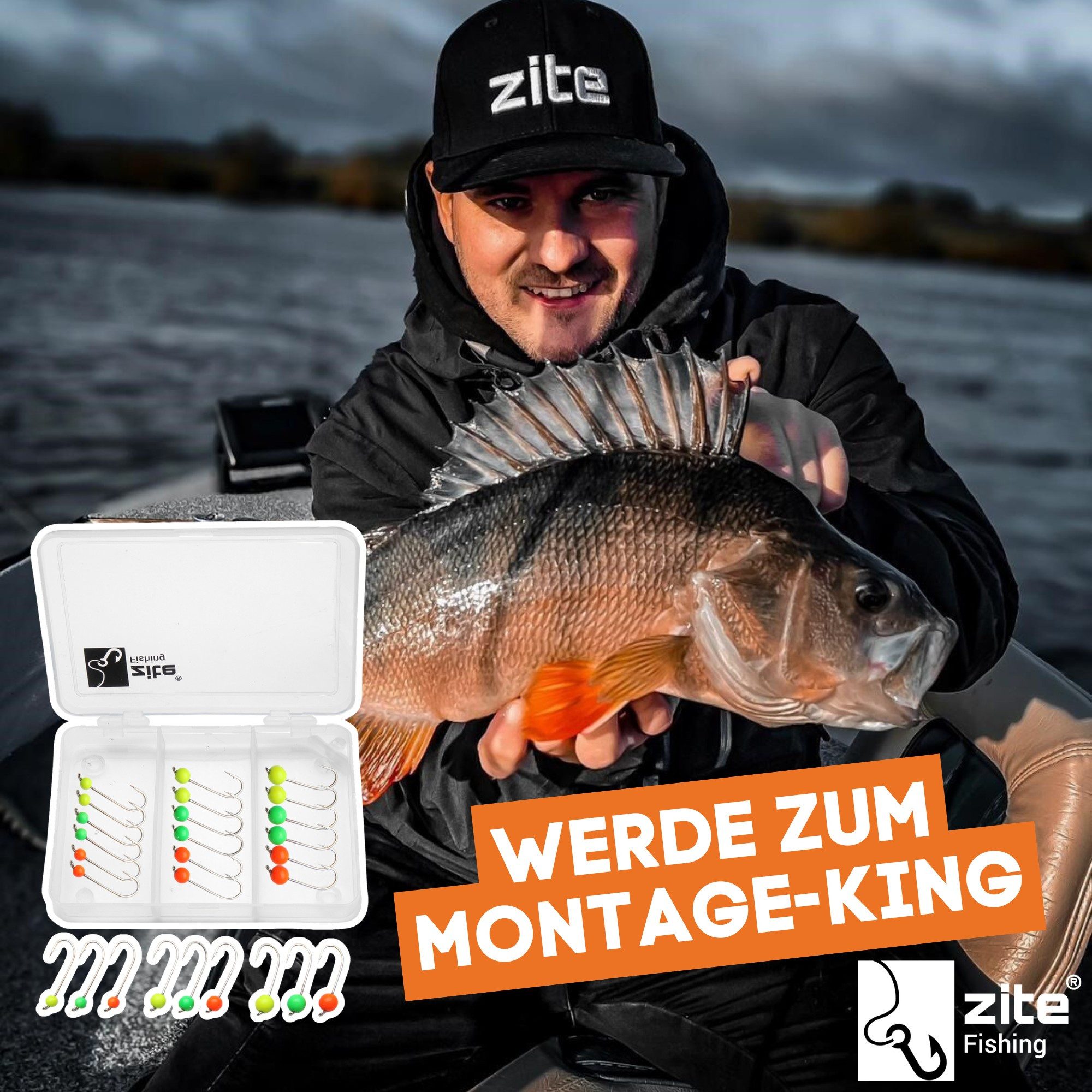 Zite Jighaken Neon Tungsten Micro Jigheads 0,3-1,2g Neon im Set 27 Stück