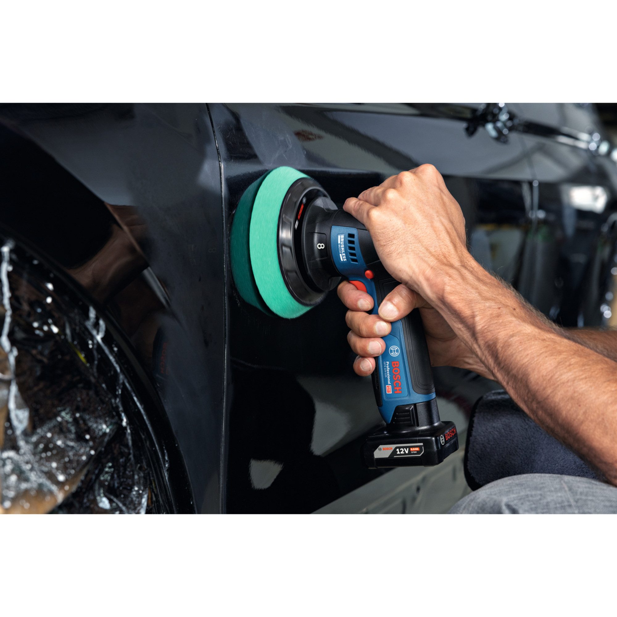 Bosch Professional Poliermaschine Bosch Professional Akku-Poliermaschine GPX 12V-125