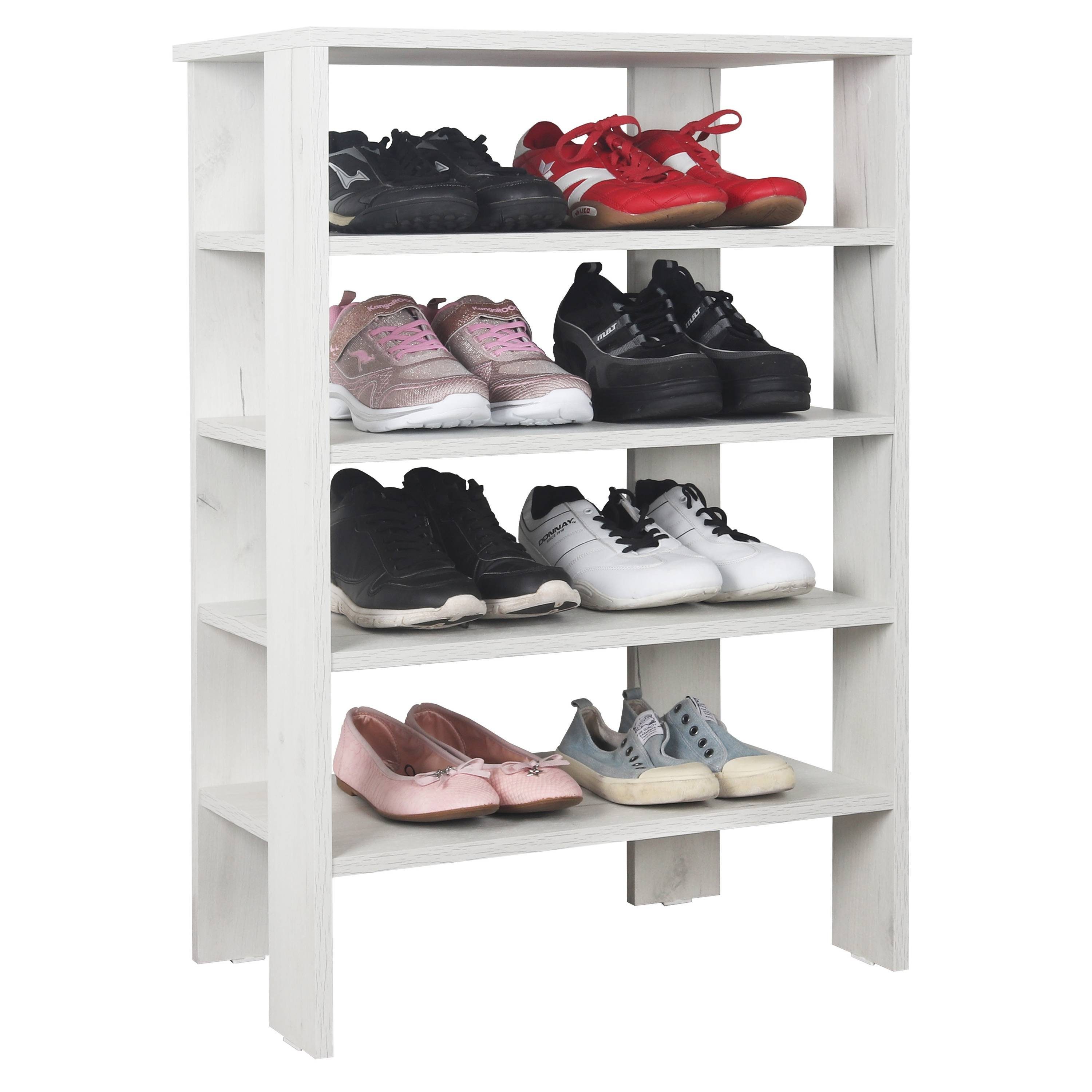 RICOO Schuhregal WM040-EP, Schuhablage hohes Regal günstig online kaufen