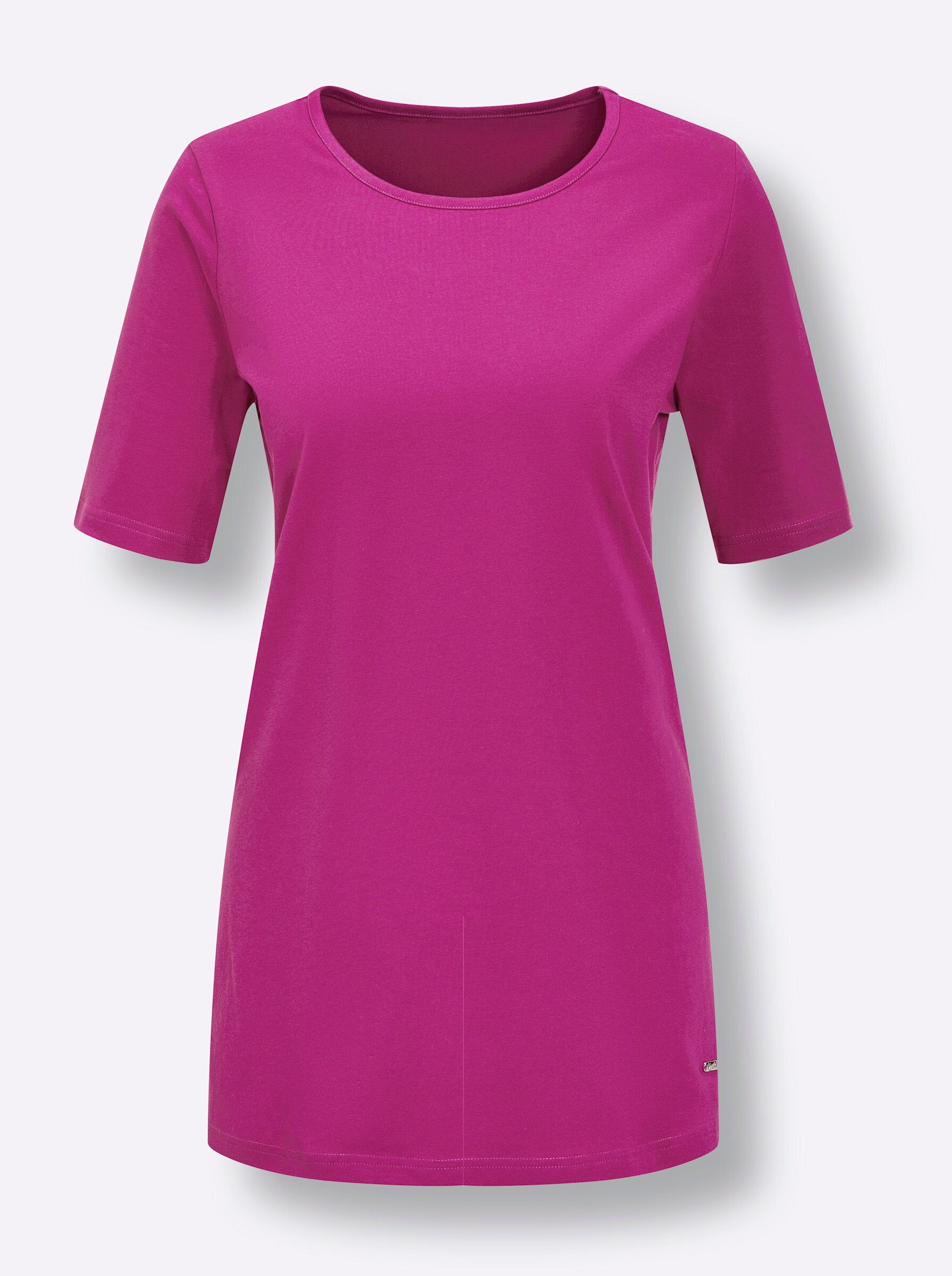 Trainingsshirt Longshirt Kurzarm