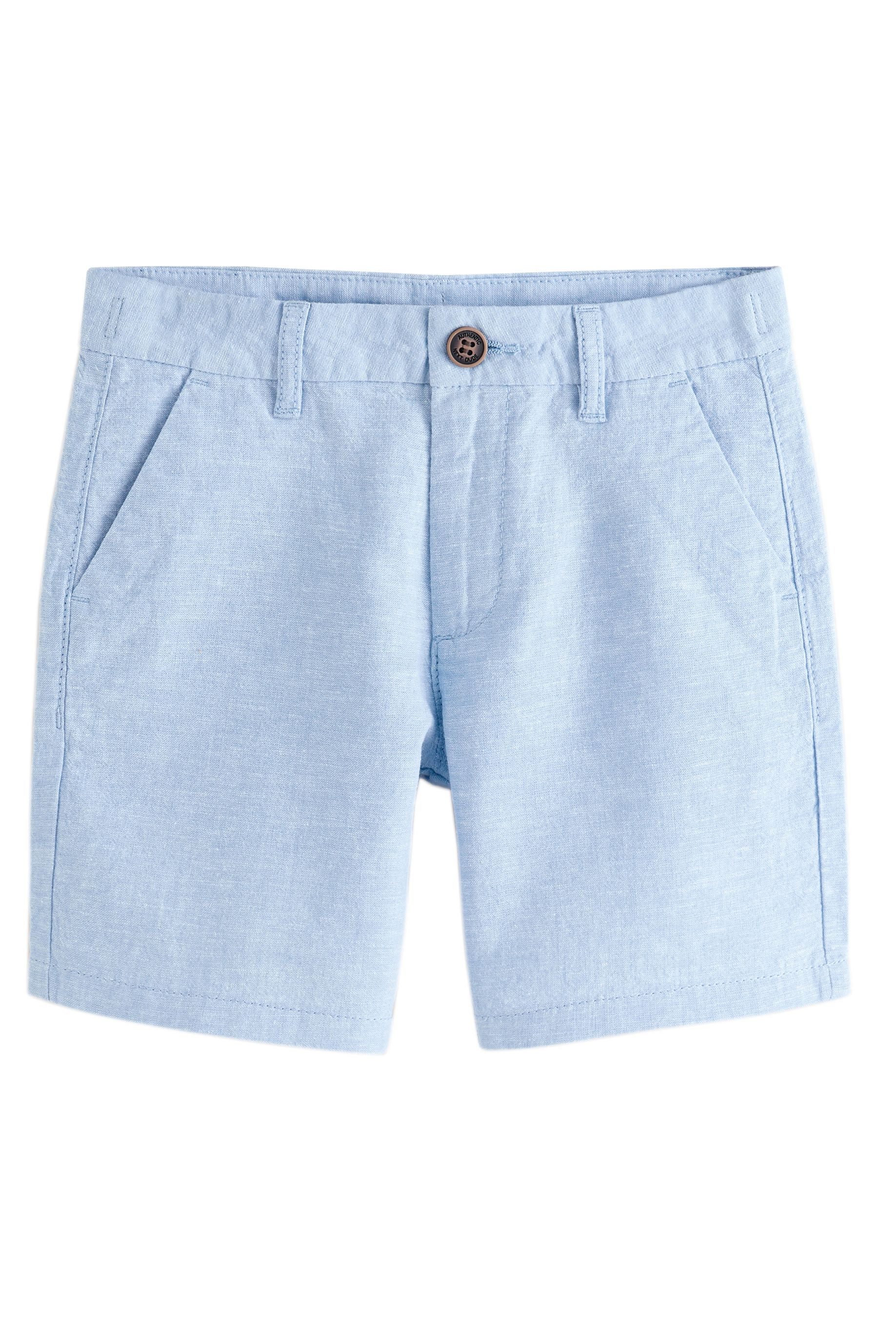 Shorts Chinoshorts aus Leinen
