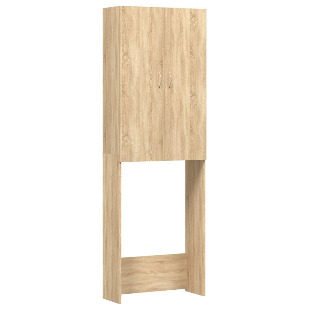 Sonoma Sonoma-Eiche Waschmaschinenumbauschrank cm Waschmaschinenschrank 64x25,5x190 vidaXL Eiche