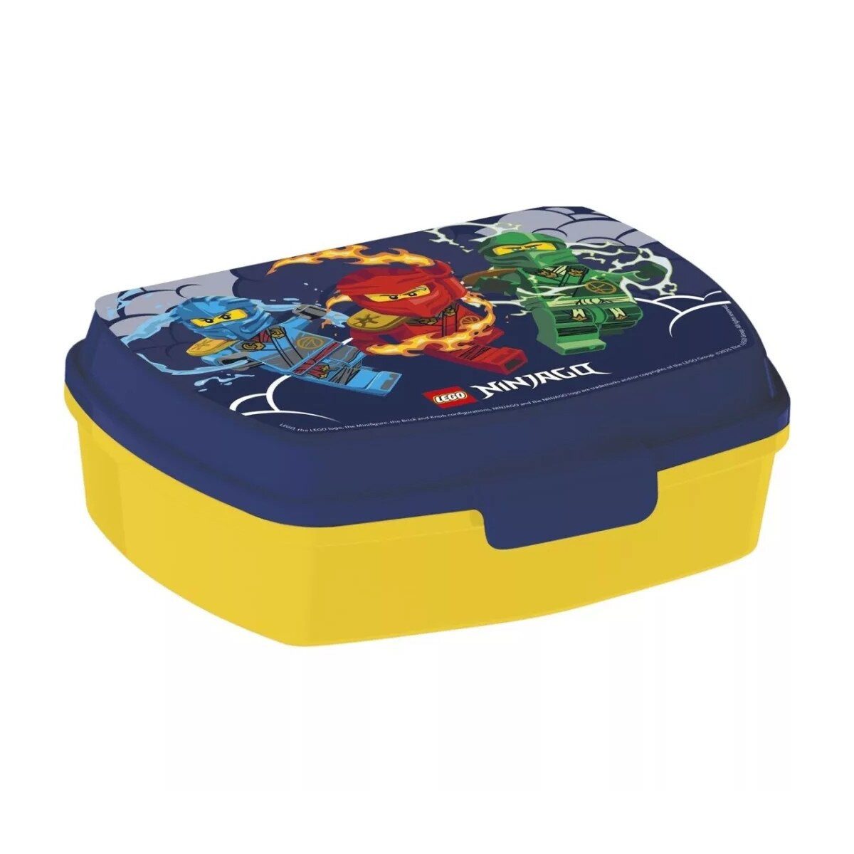 LEGO® Lunchbox Lego Elemental Ninjago lustige Brotdose, 100% Kunststoff, (1-tlg)