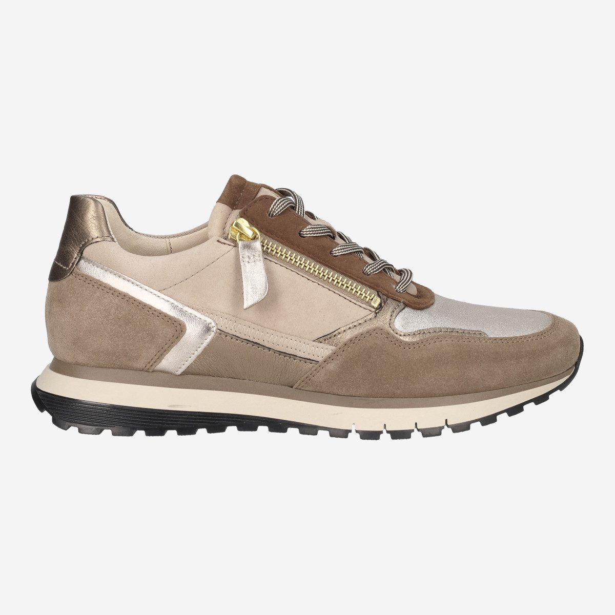 Gabor 6.378.82_7, Sneaker in Beige für Damen Sneaker