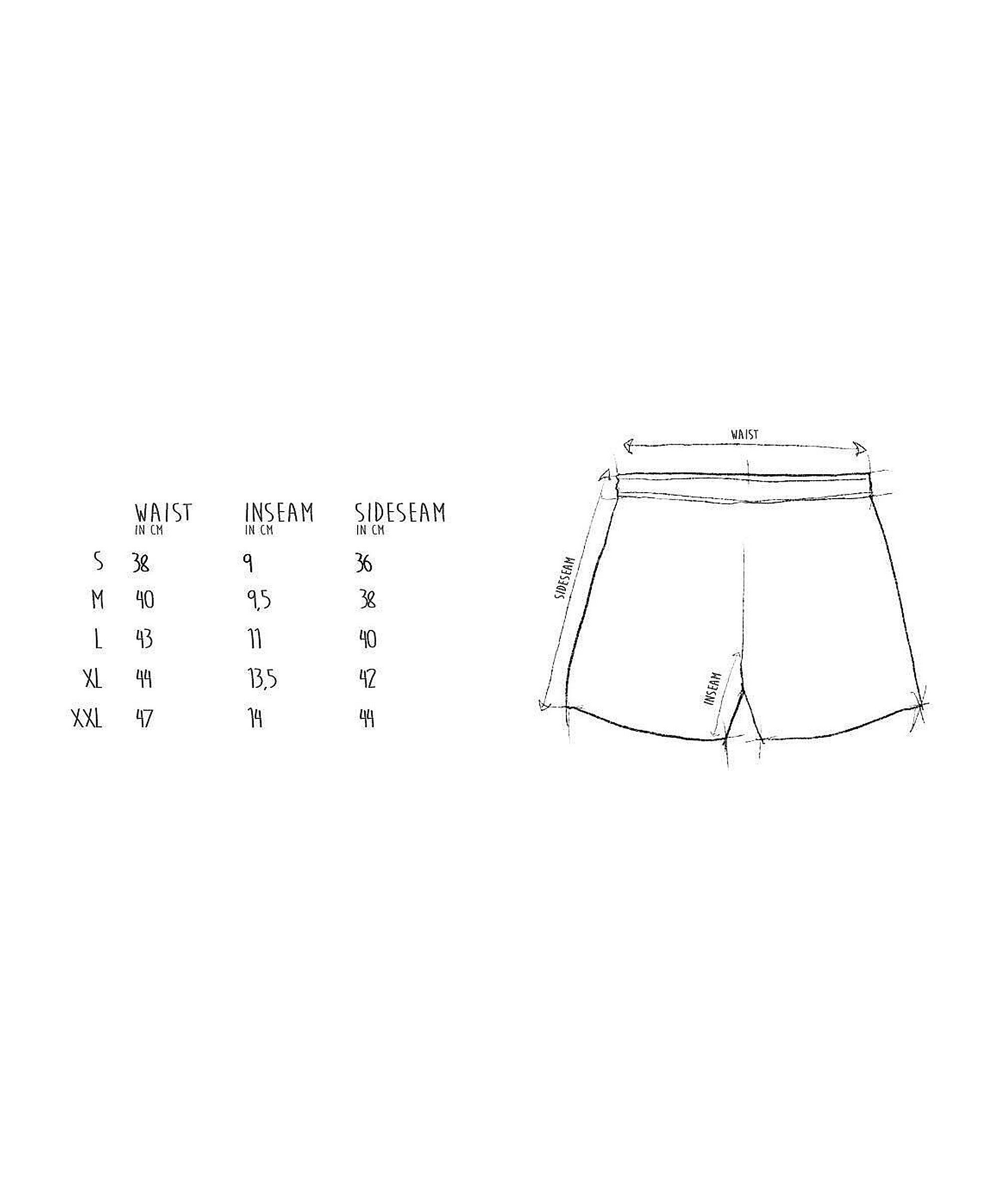 Bucketz Jogginghose Bucketz New School Short Shorts Herren