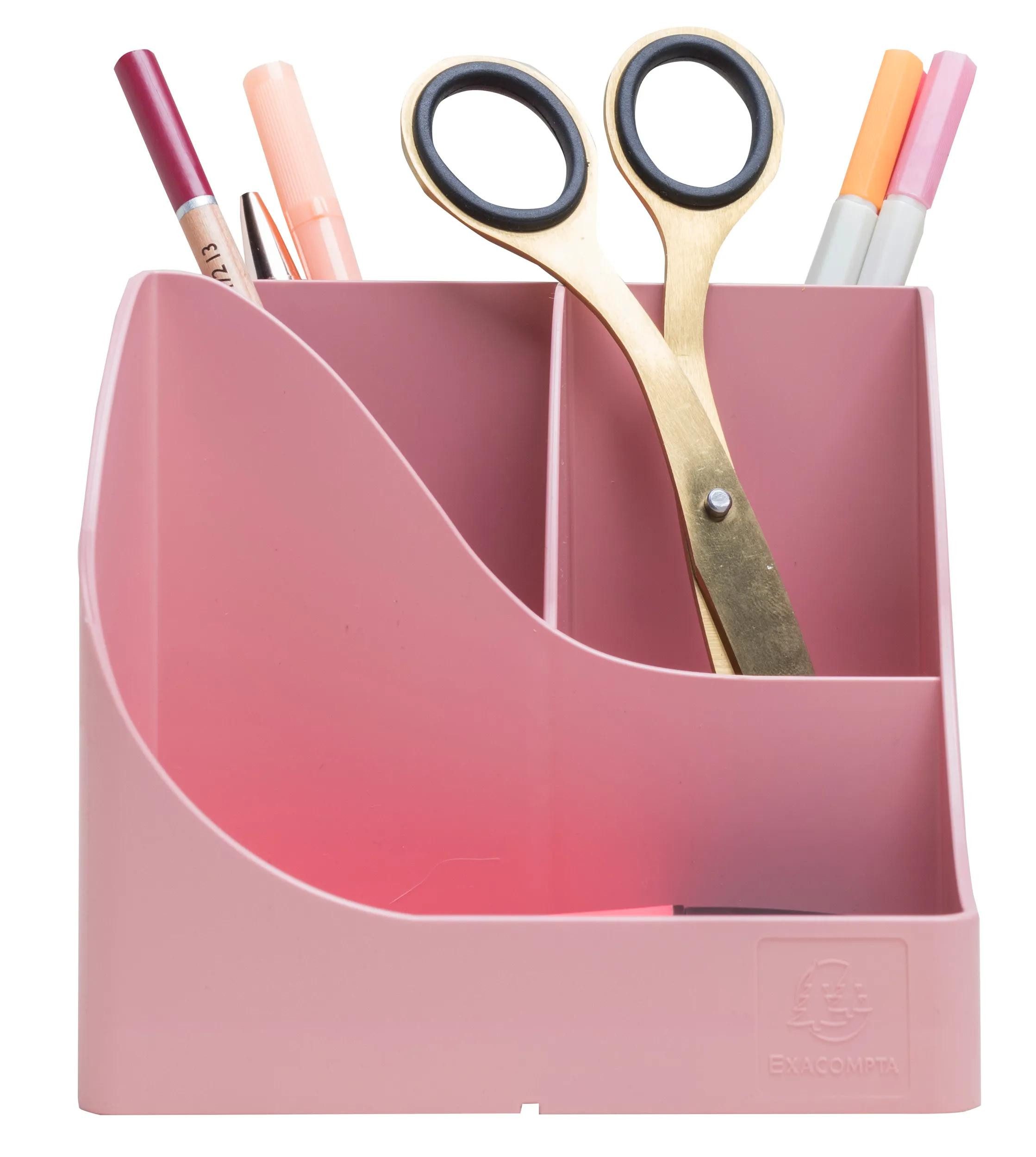 Organizer 4x Stifteköcher Pen Wave AutentiK - Bonbonrosa - 69571D