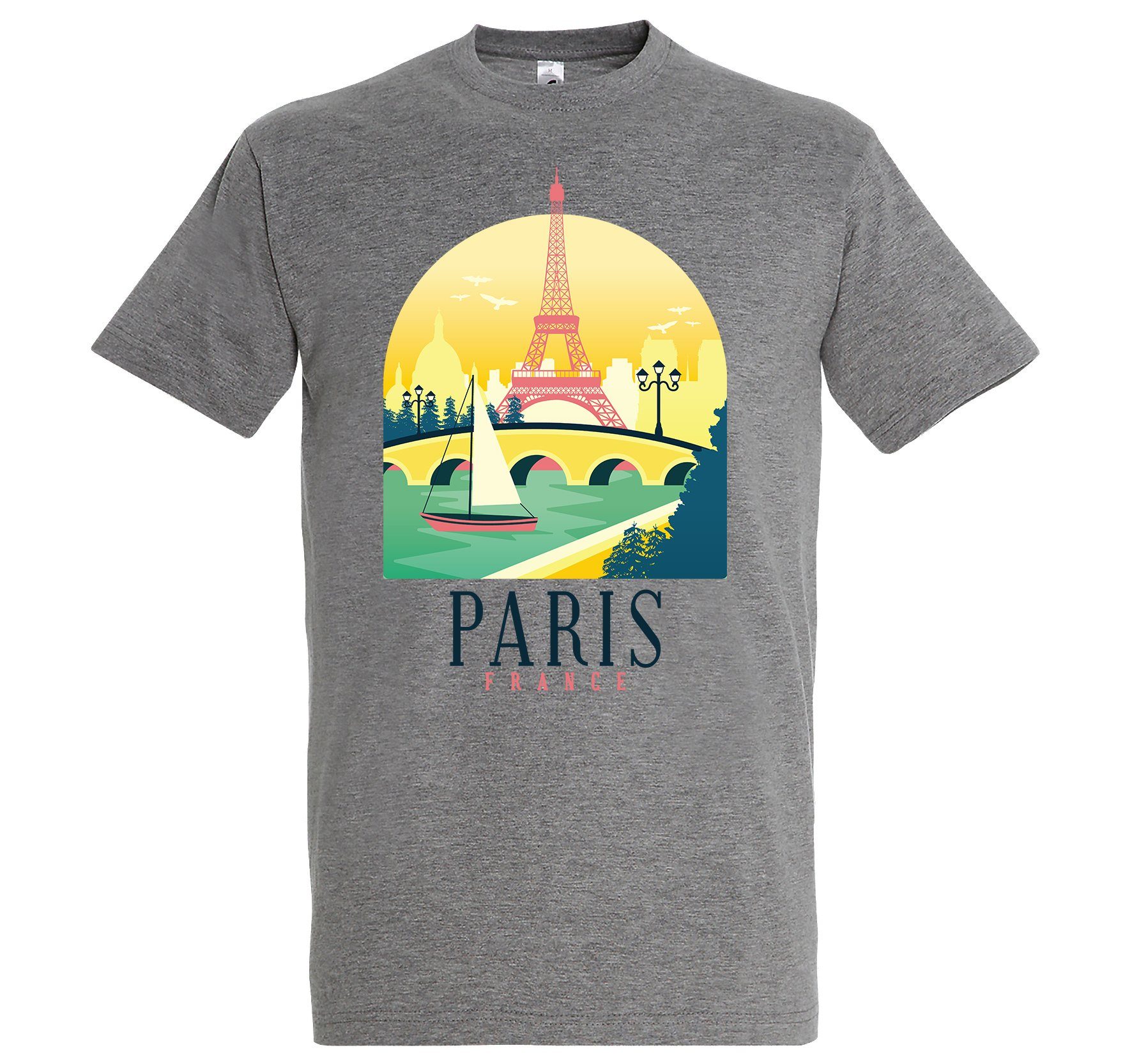 T-Shirt Paris Frankreich Herren Shirt