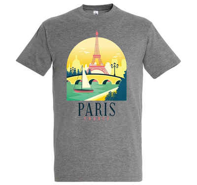 Youth Designz T-Shirt Paris Frankreich Herren Shirt mit modischem Frontprint