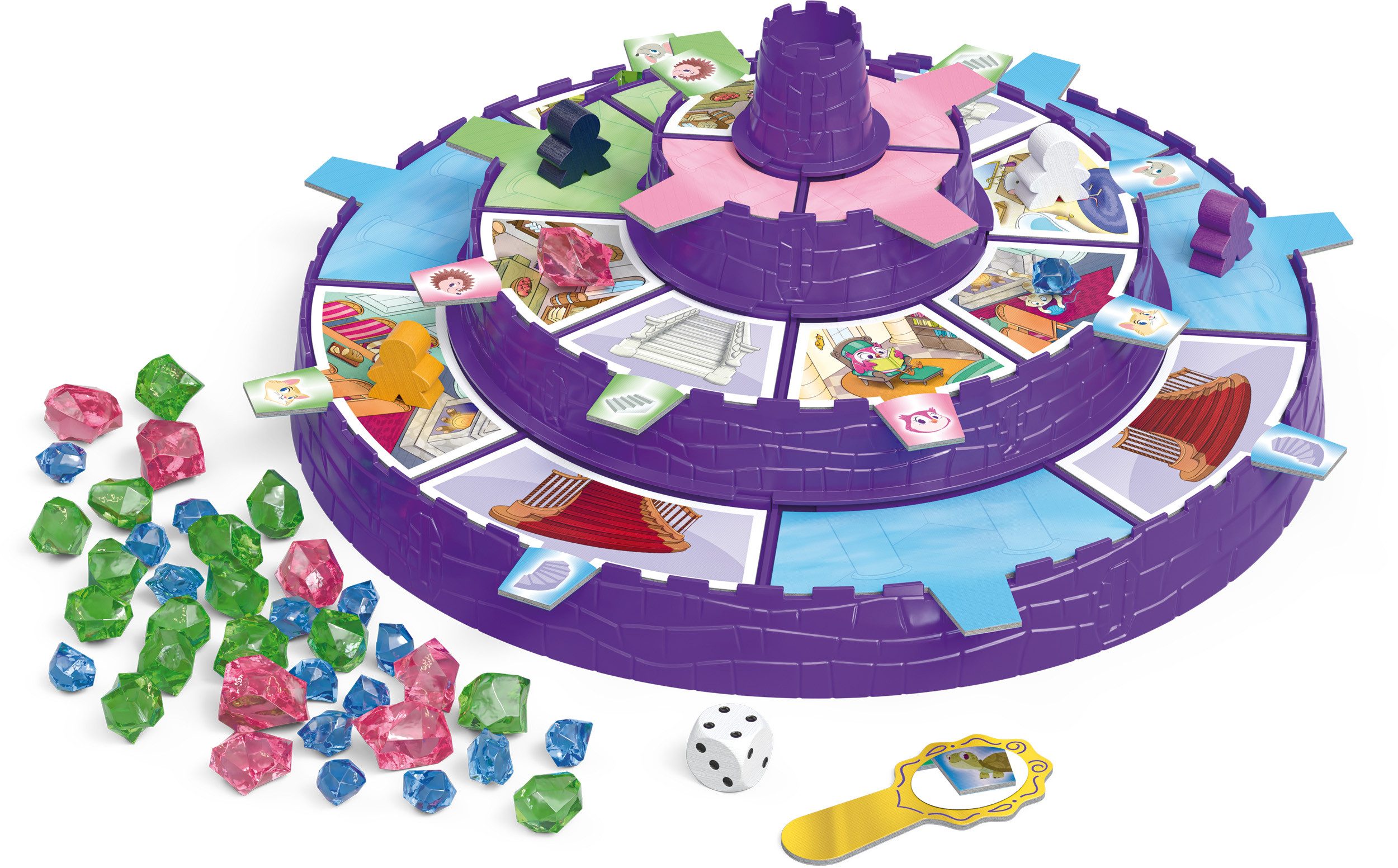 Schmidt Spiele Spiel Turm der Tiere, Kinderspiel