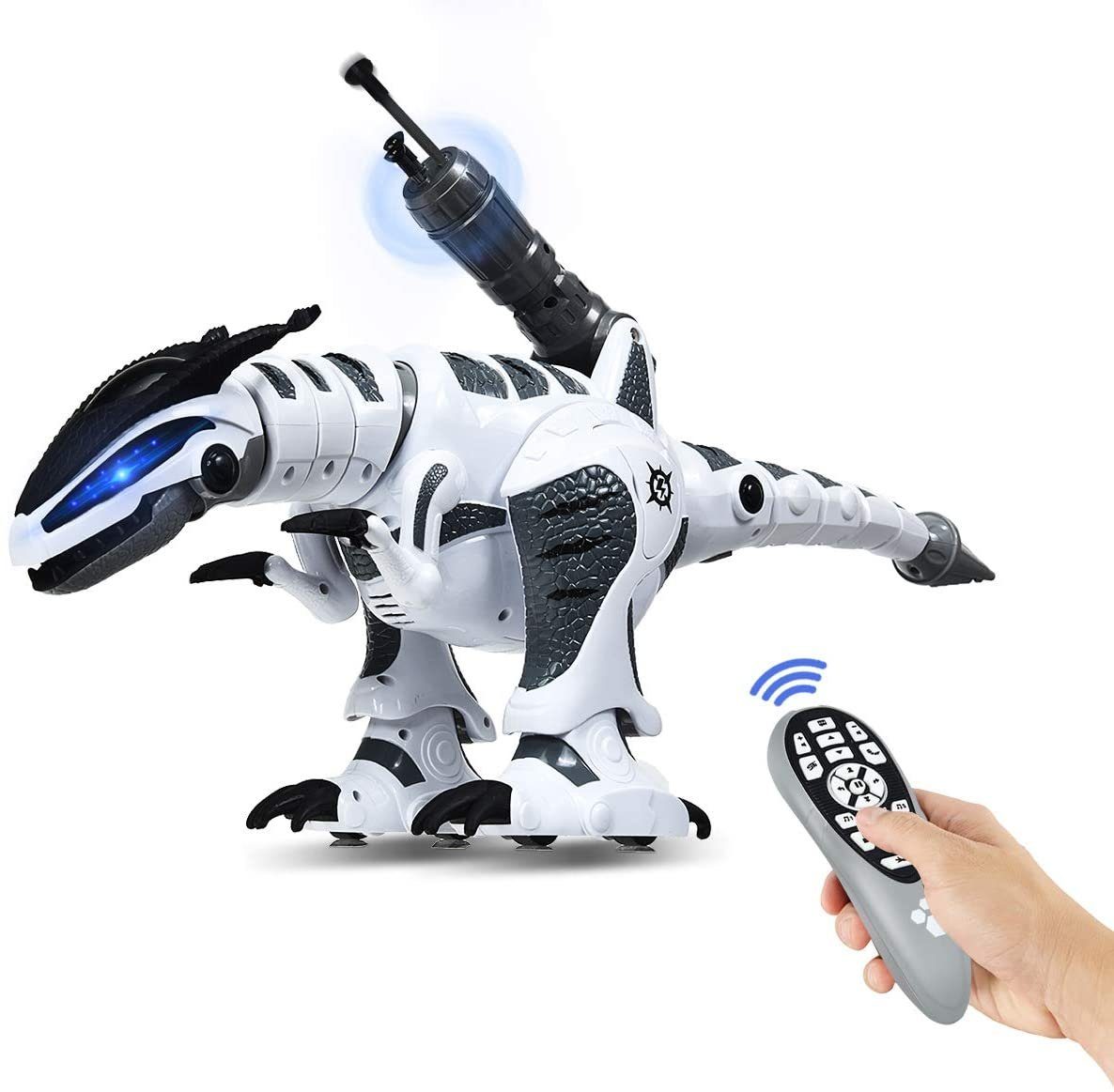 COSTWAY RC-Roboter »Ferngesteuerter Dinosaurier Roboter«, mit Sound &  LED-Effekte, mit Kampfmodus, Musik-, Tanz- & Schießfunktion, für Kinder  über 3 Jahre alt online kaufen | OTTO