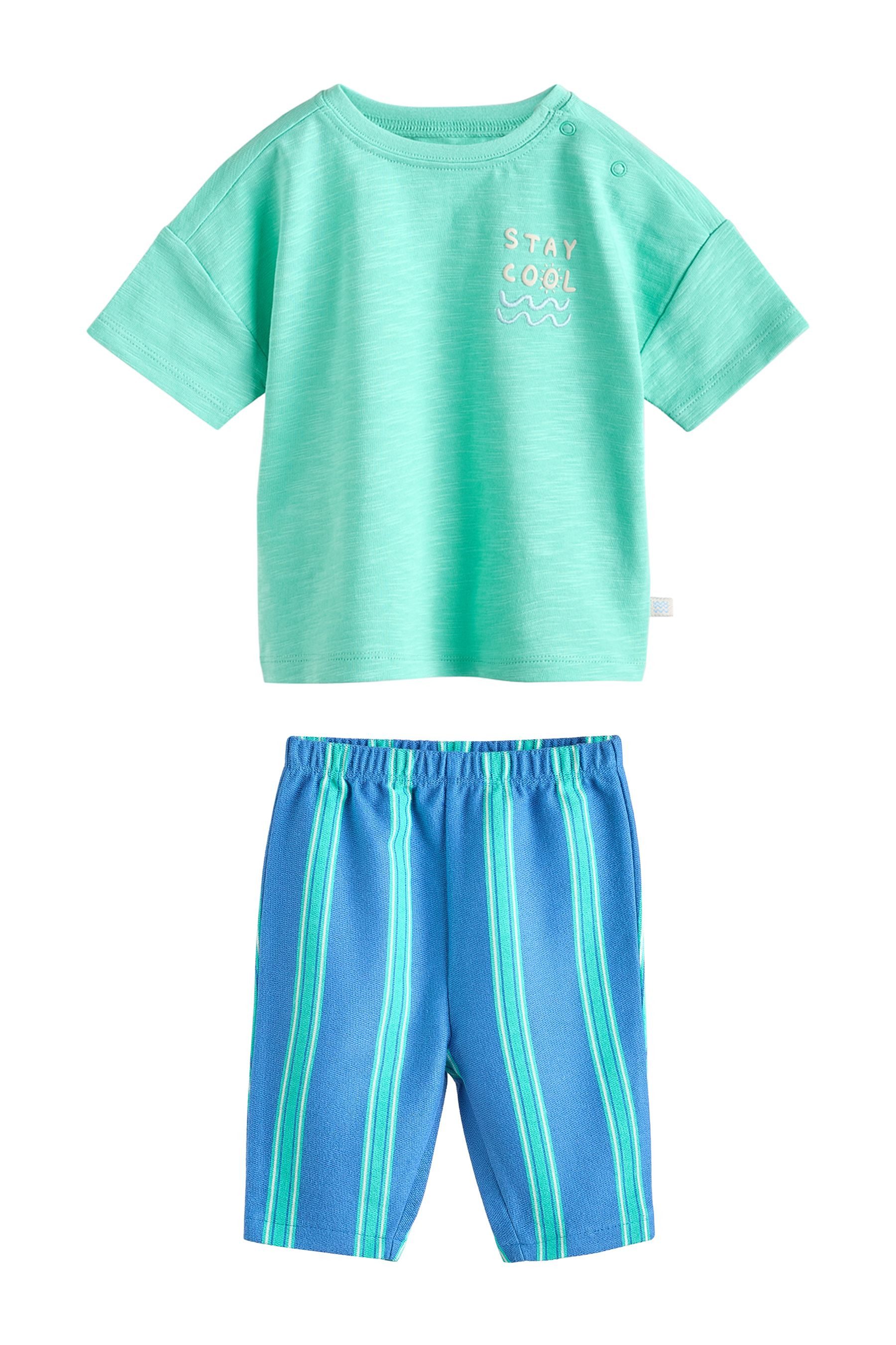 Next Shirt & Hose Babyset aus Oberteil und Hose (2-tlg)