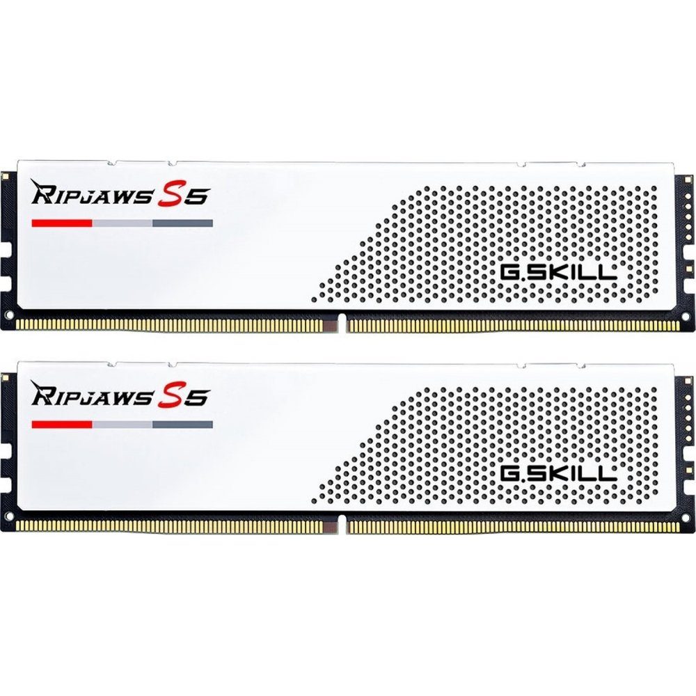 G.Skill Ripjaws S5 DIMM 32 GB DDR5-5600 Dual-Kit - Arbeitsspeicher - weiß Arbeitsspeicher