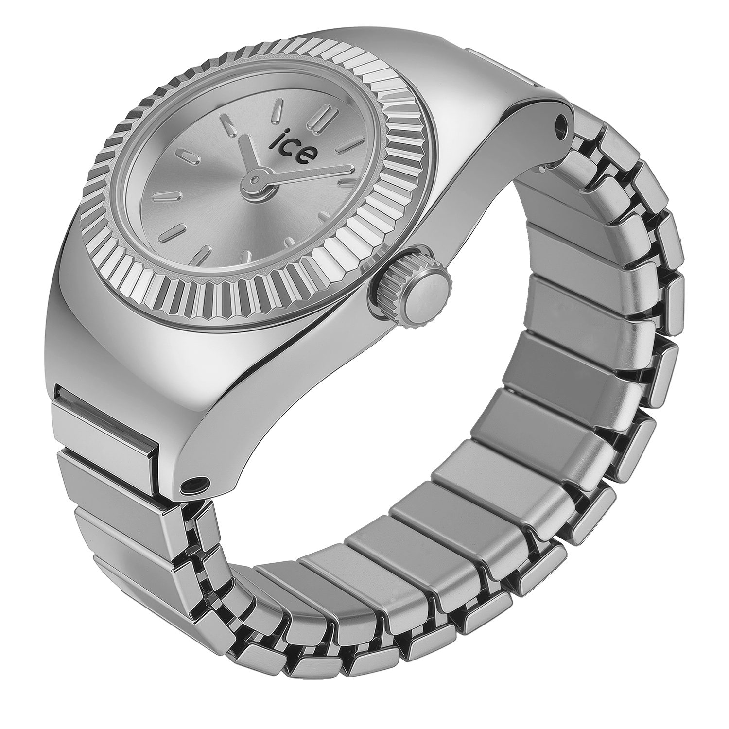 ice-watch Uhrenring Chouchou 025514, Armbanduhr, Damenuhr, Edelstahlarmband, analog