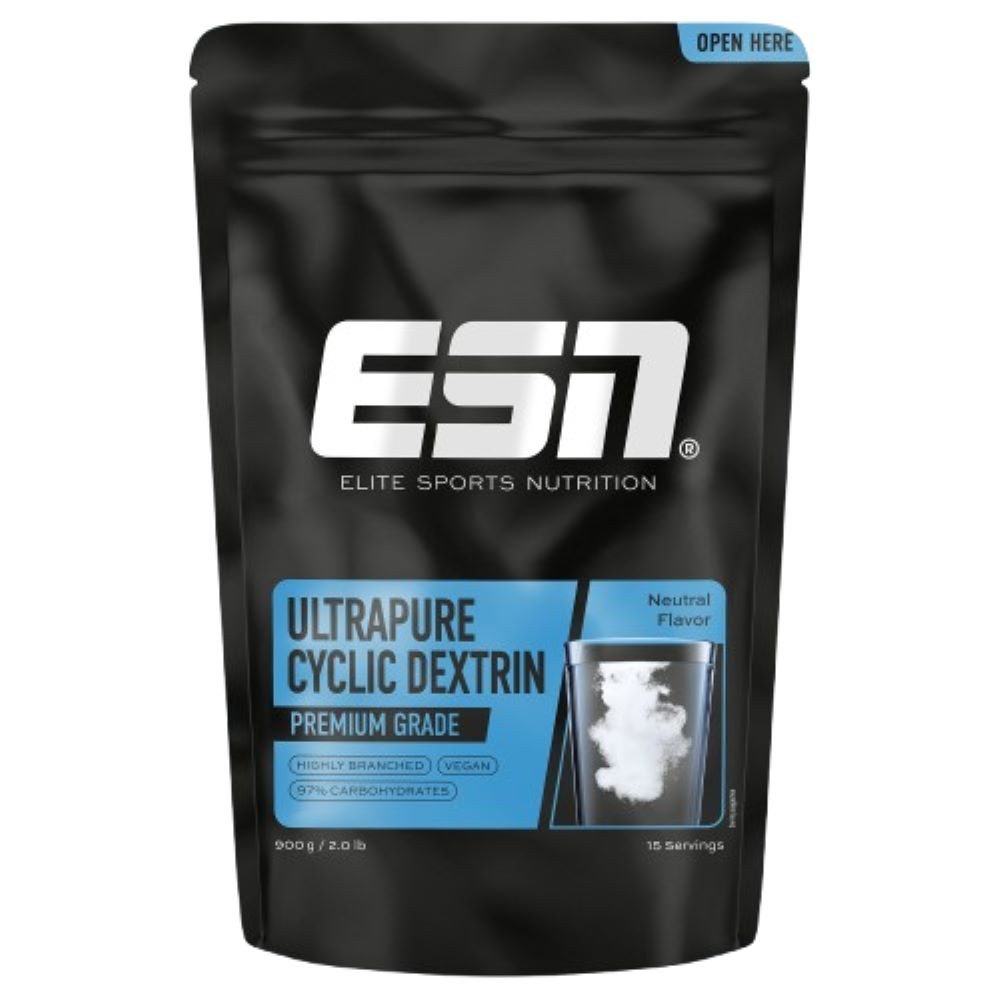 ESN ESN Ultrapure Cyclic Dextrin 900g Pulver, 900 g, Sehr gut löslich in Wasser und anderen Flüssigkeiten