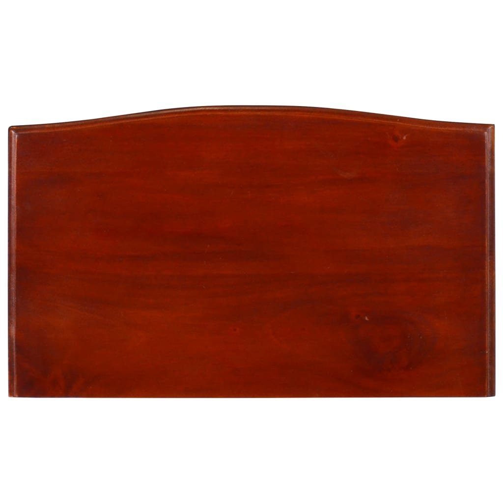 vidaXL Beistelltisch Konsolentisch Klassisches (1-St) brown Massivholz 50x30x75 Braun | Mahagoni cm classical brown classical