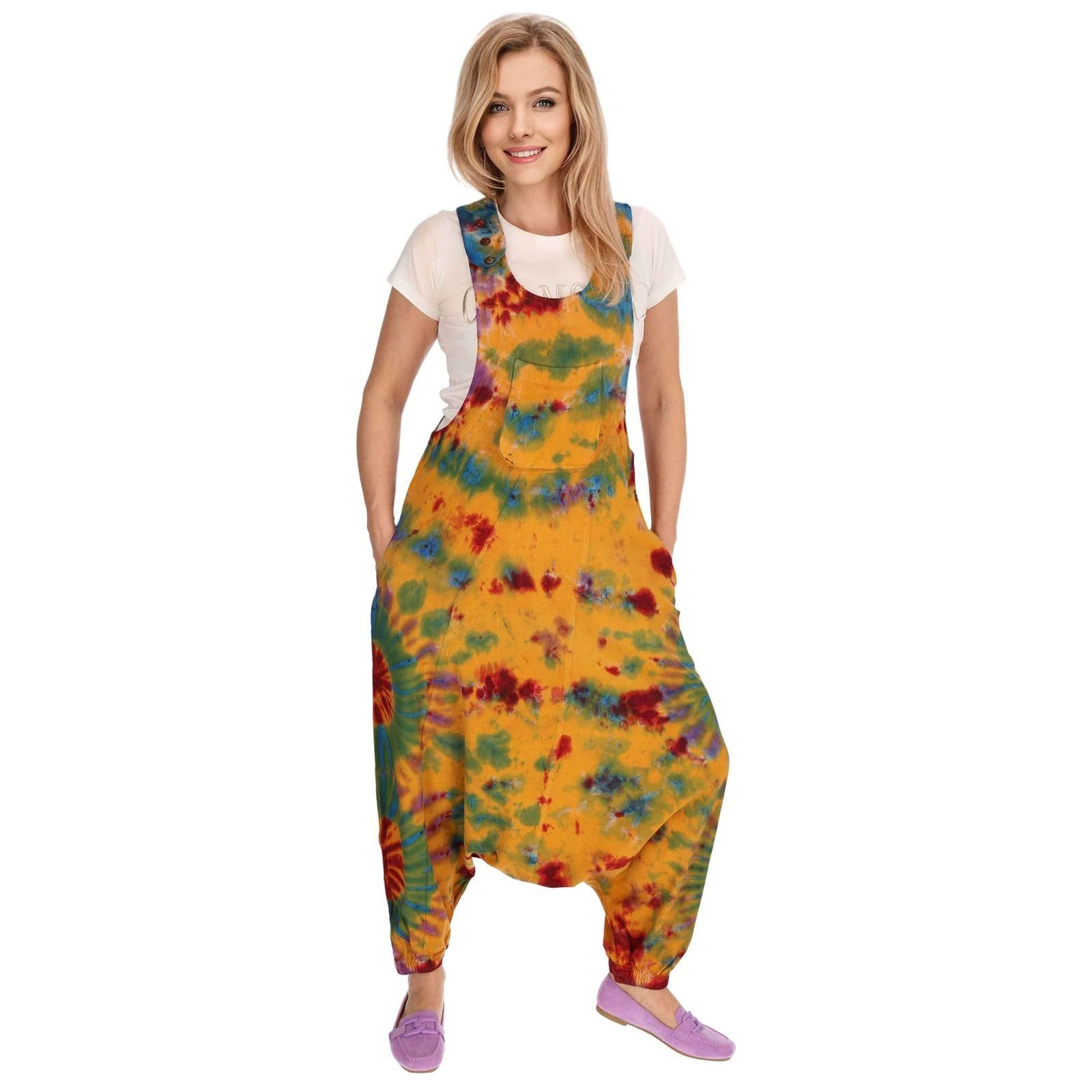 KUNST UND MAGIE Latzhose Tie Dye günstig online kaufen