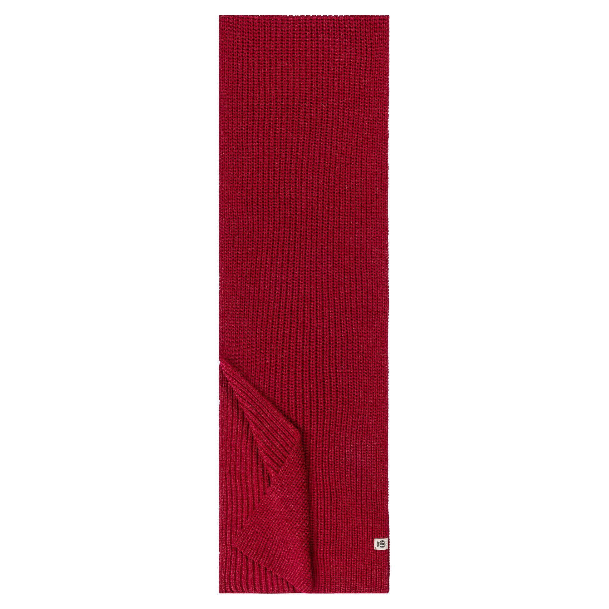 Roeckl Strickschal PURE MERINO SCHAL, Rippstrickschal aus Wolle