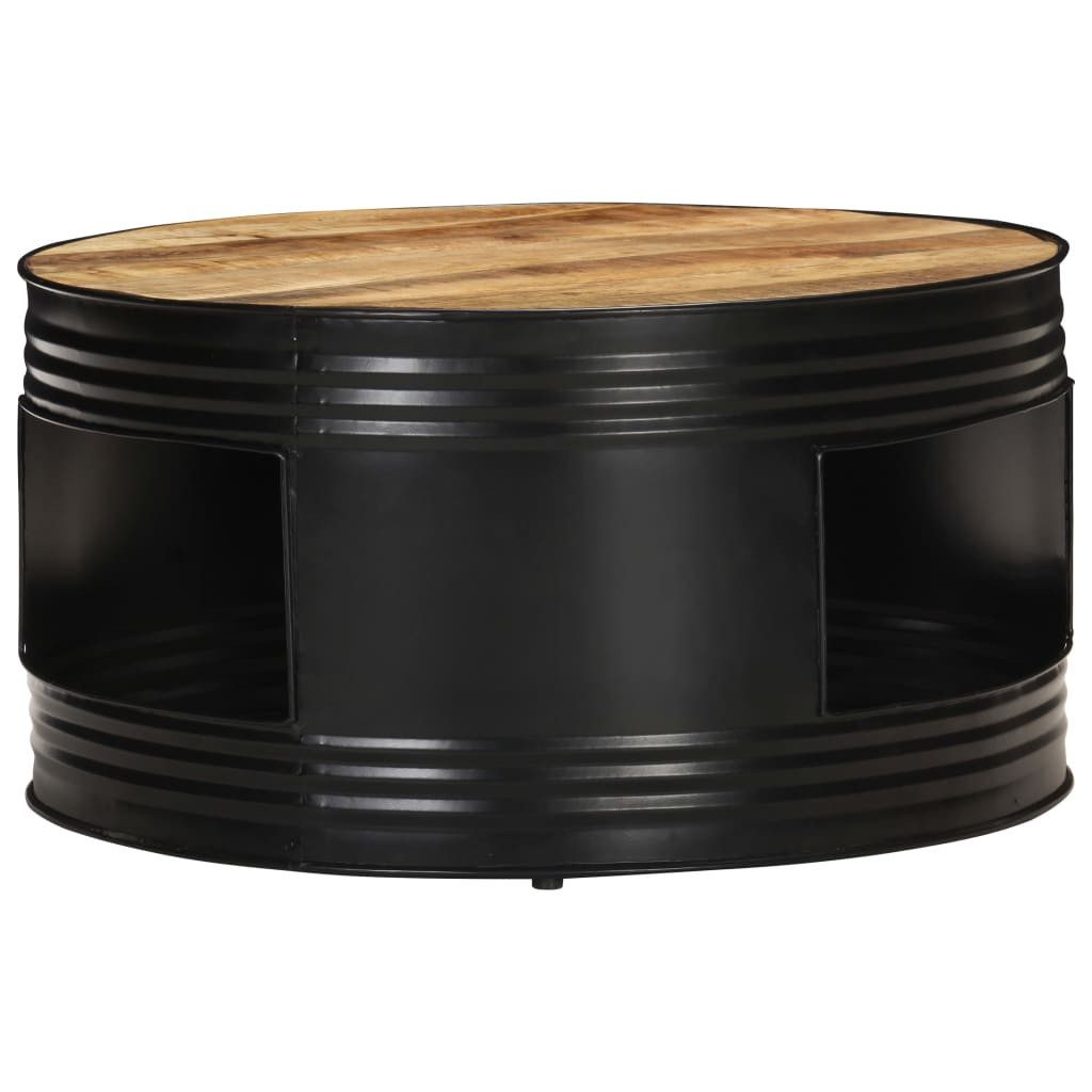vidaXL Couchtisch Couchtisch Schwarz 68x68x36 cm günstig online kaufen