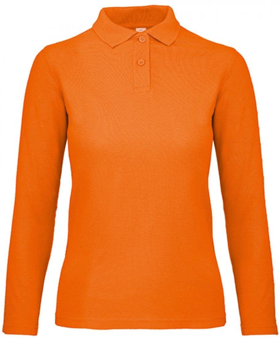 B&C Langarm-Poloshirt Damen Long Sleeve Polo günstig online kaufen