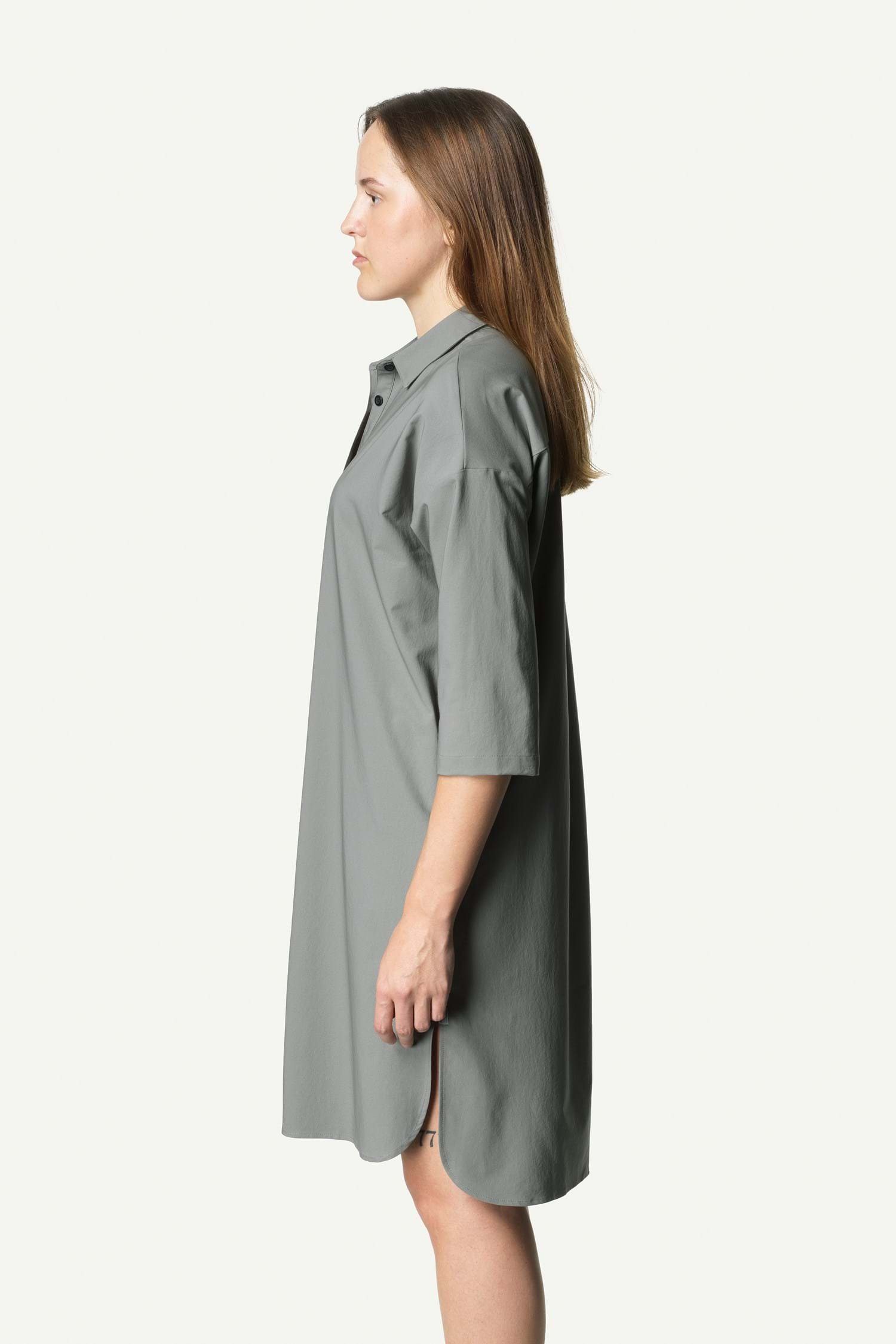 Houdini Hemdblusenkleid W's Route Shirt Dress (1-tlg)