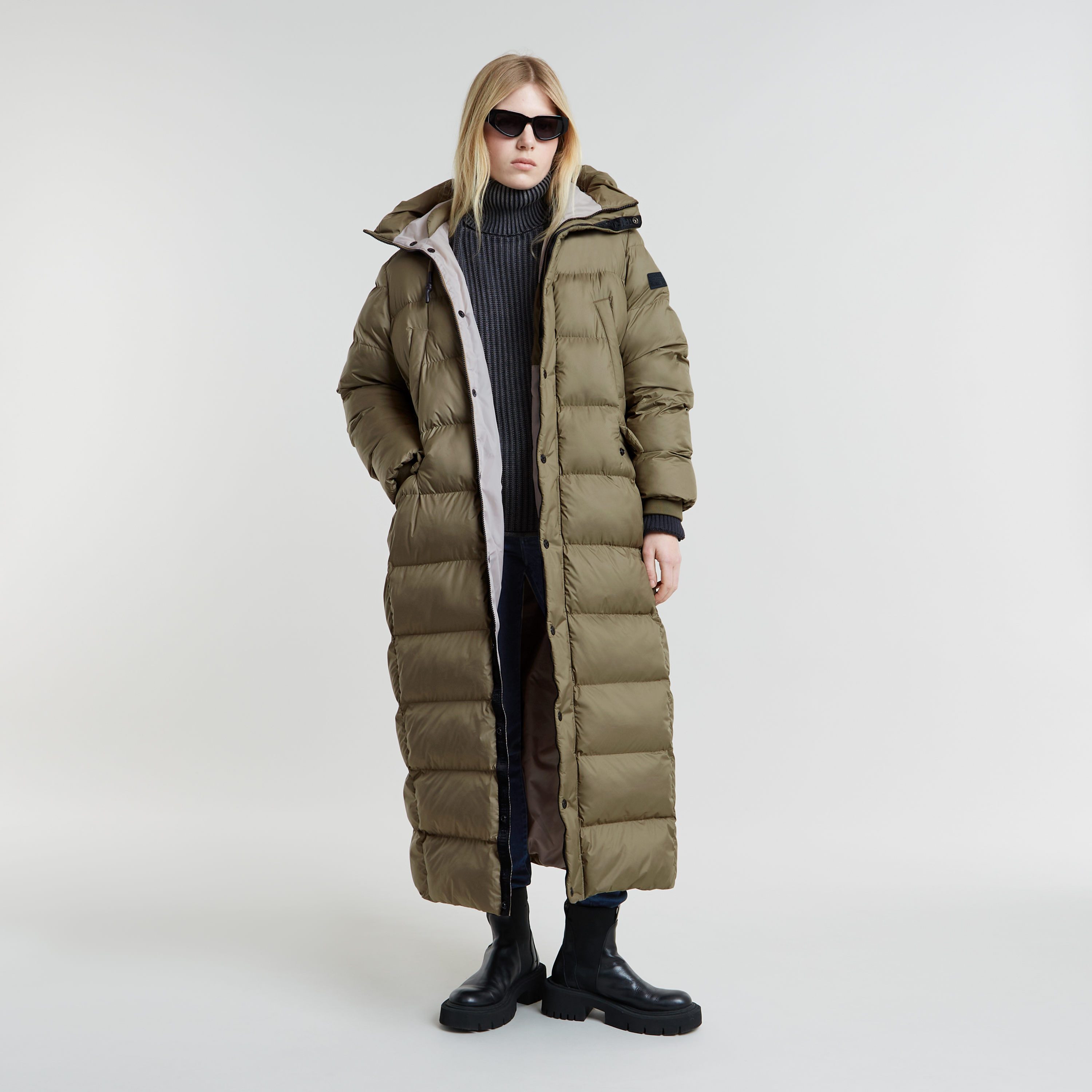 G-STAR Steppjacke Whistler Long Puffer mit günstig online kaufen