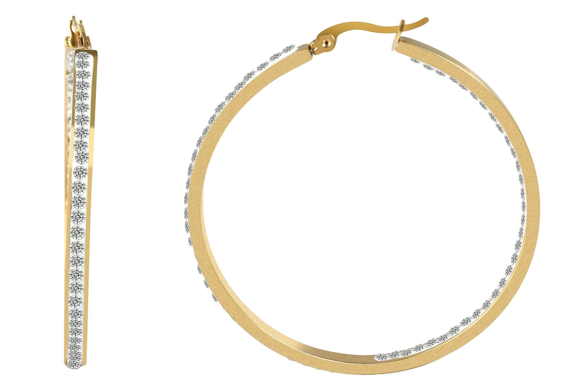AKZENT Ohrring-Set Galva Creolen Gold Damen günstig online kaufen