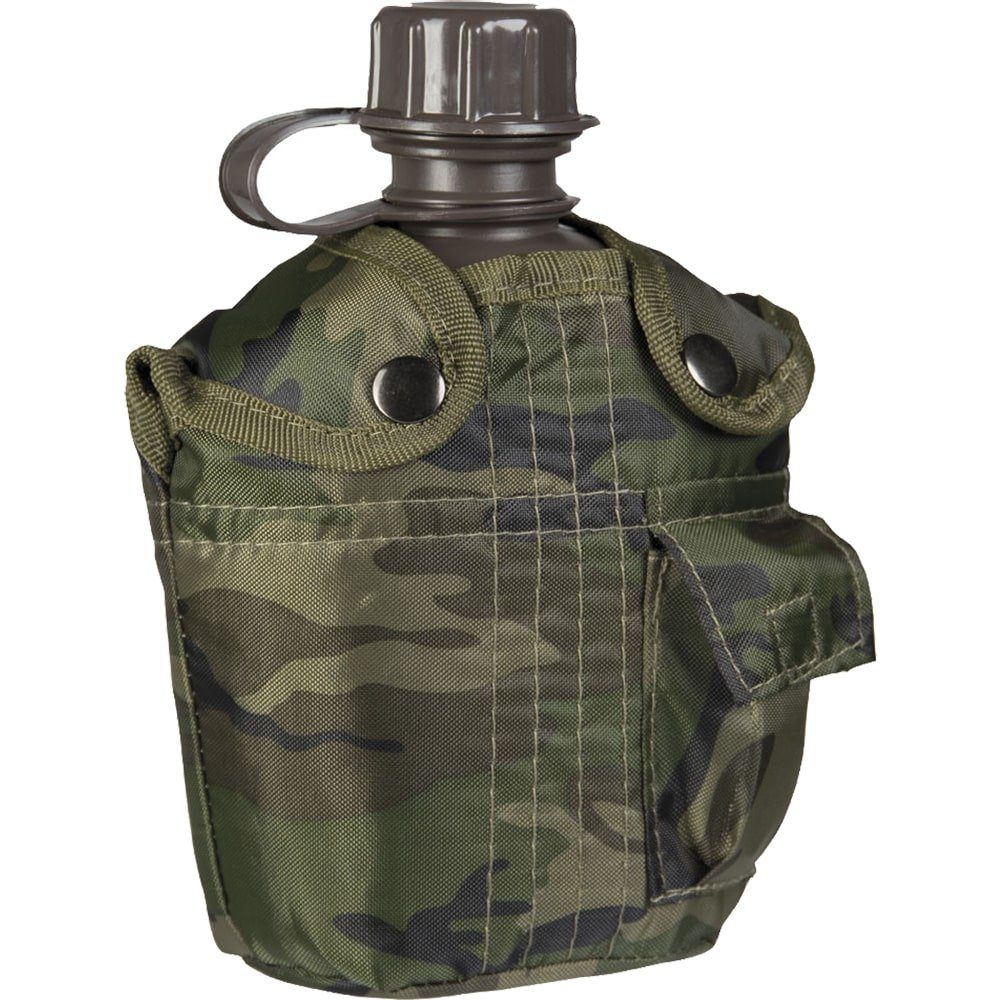 Mil-Tec Feldflasche US Feldflasche 1L mit Hülle