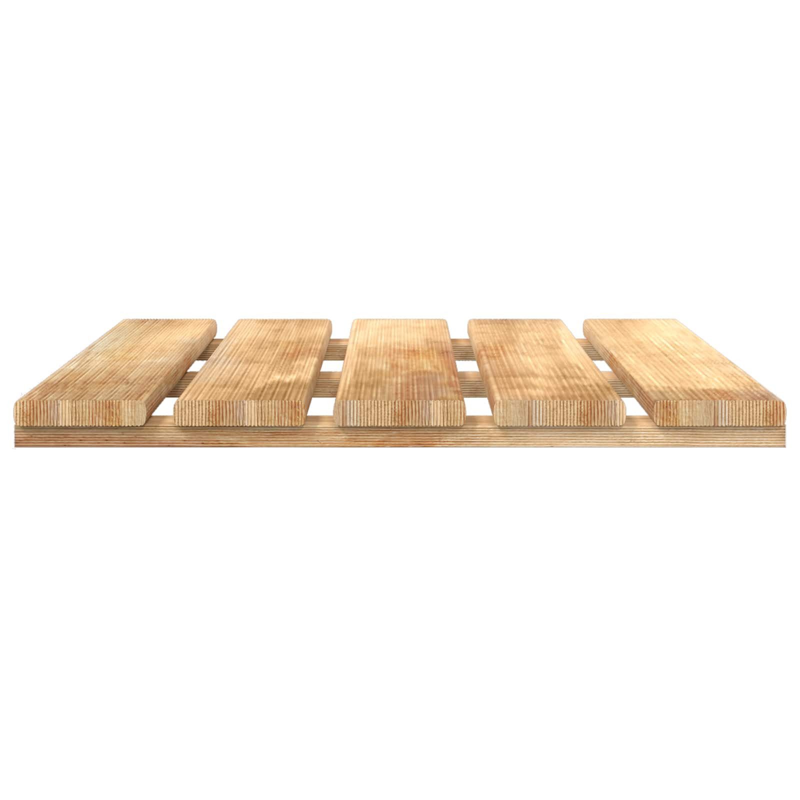 vidaXL Terrassendielen Terrassenfliese 30 Stk. Braun 50 x 50 cm, BxL: je 50x50 cm, (30-St)
