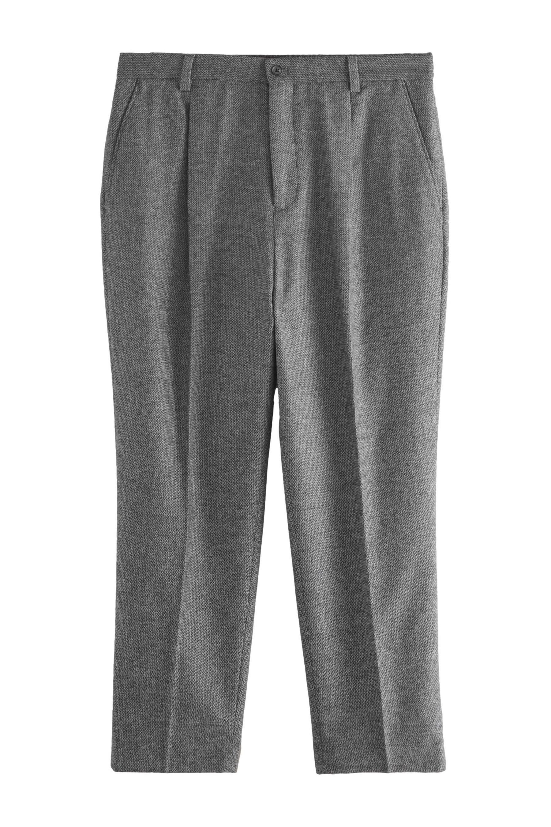 Stoffhose Elegante Slim Fit Hose mit elastischem Rückenbund