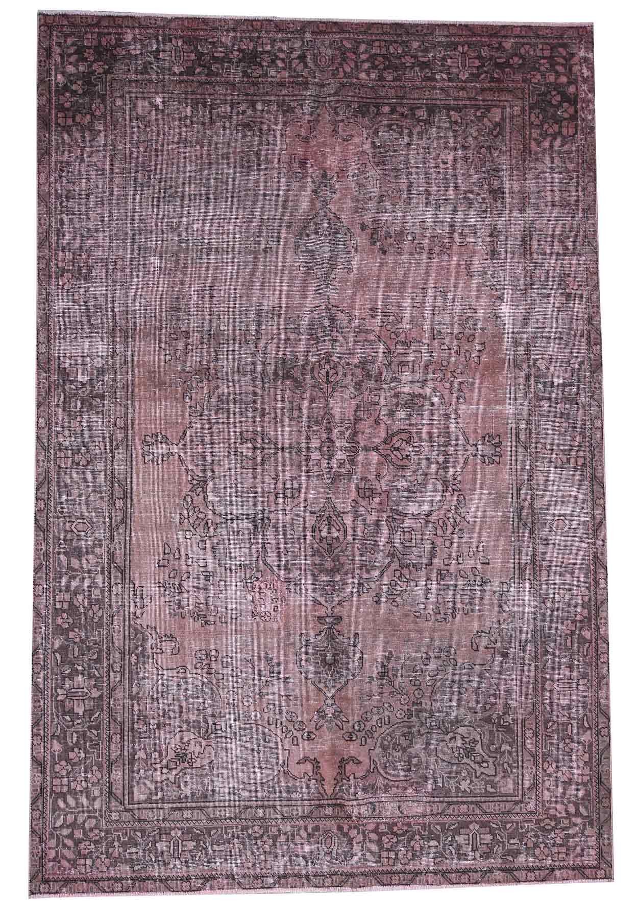 Borento Teppich Perserteppich Vintage 292 x 192 cm, rechteckig, Handgeknüpft