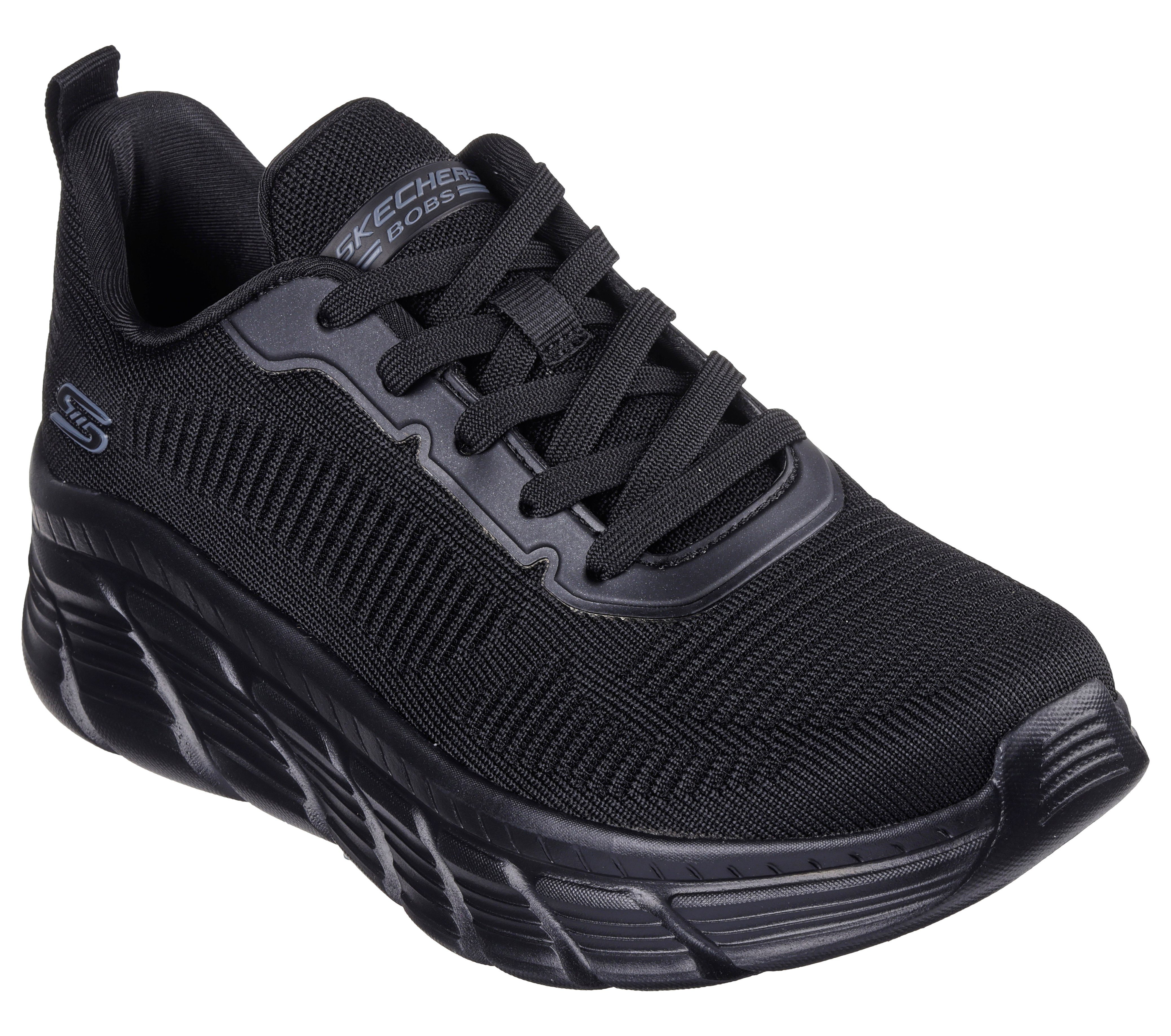 Skechers BOBS B FLEX HI-FLYING HI Sneaker, Trainingsschuh, Schnürschuh, Freizeitschuh in veganer Verarbeitung