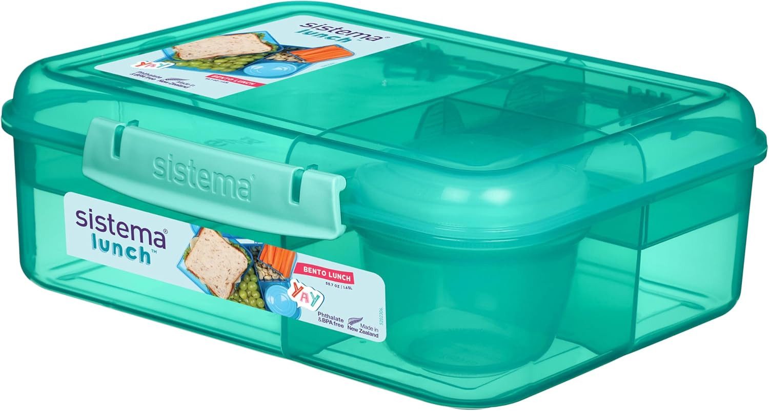 sistema Aufbewahrungsbox Sistema 1,65L Bento Lunch - Teal