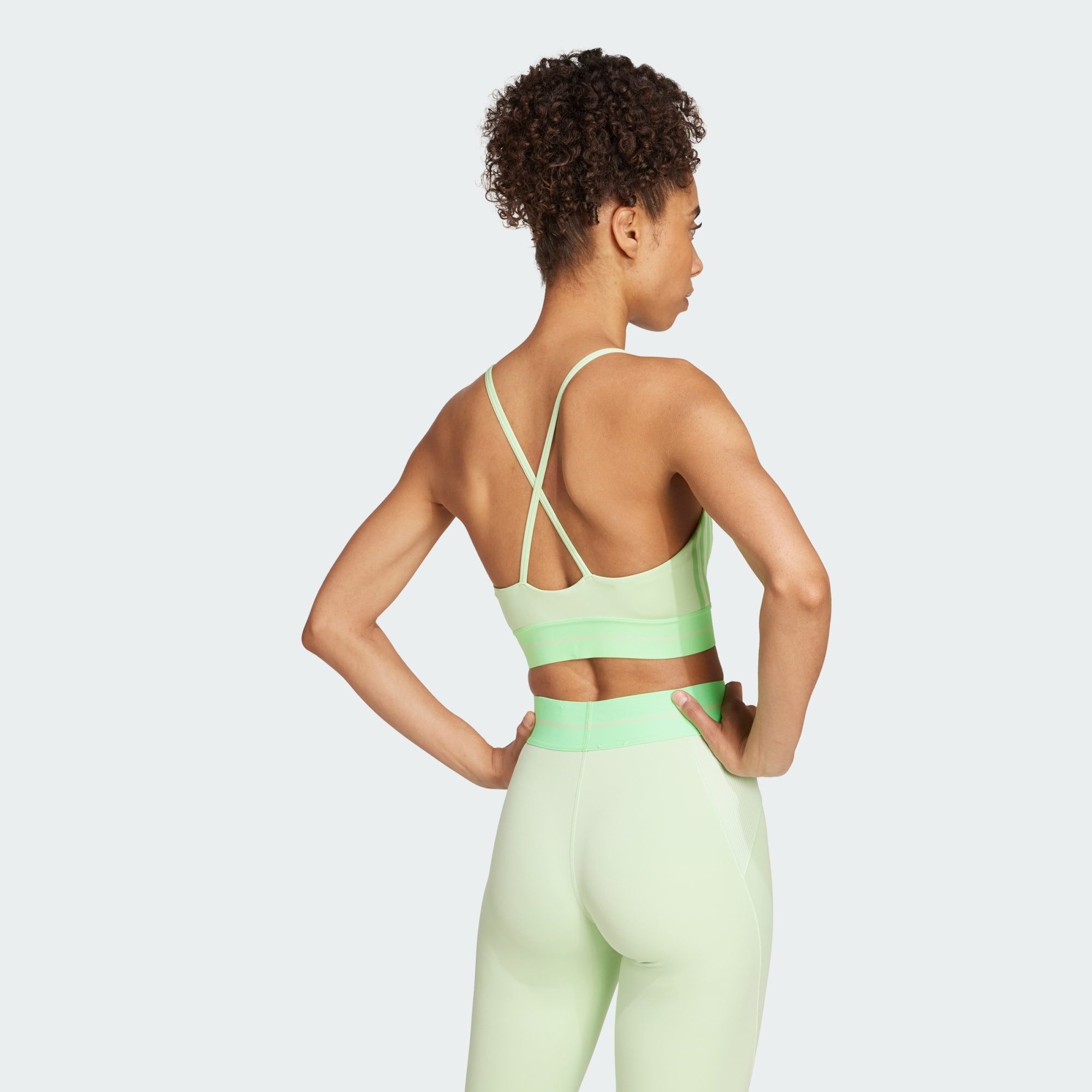 adidas Performance Sport-BH HYPERGLAM RIB SPORT-BH (1-tlg) günstig online kaufen