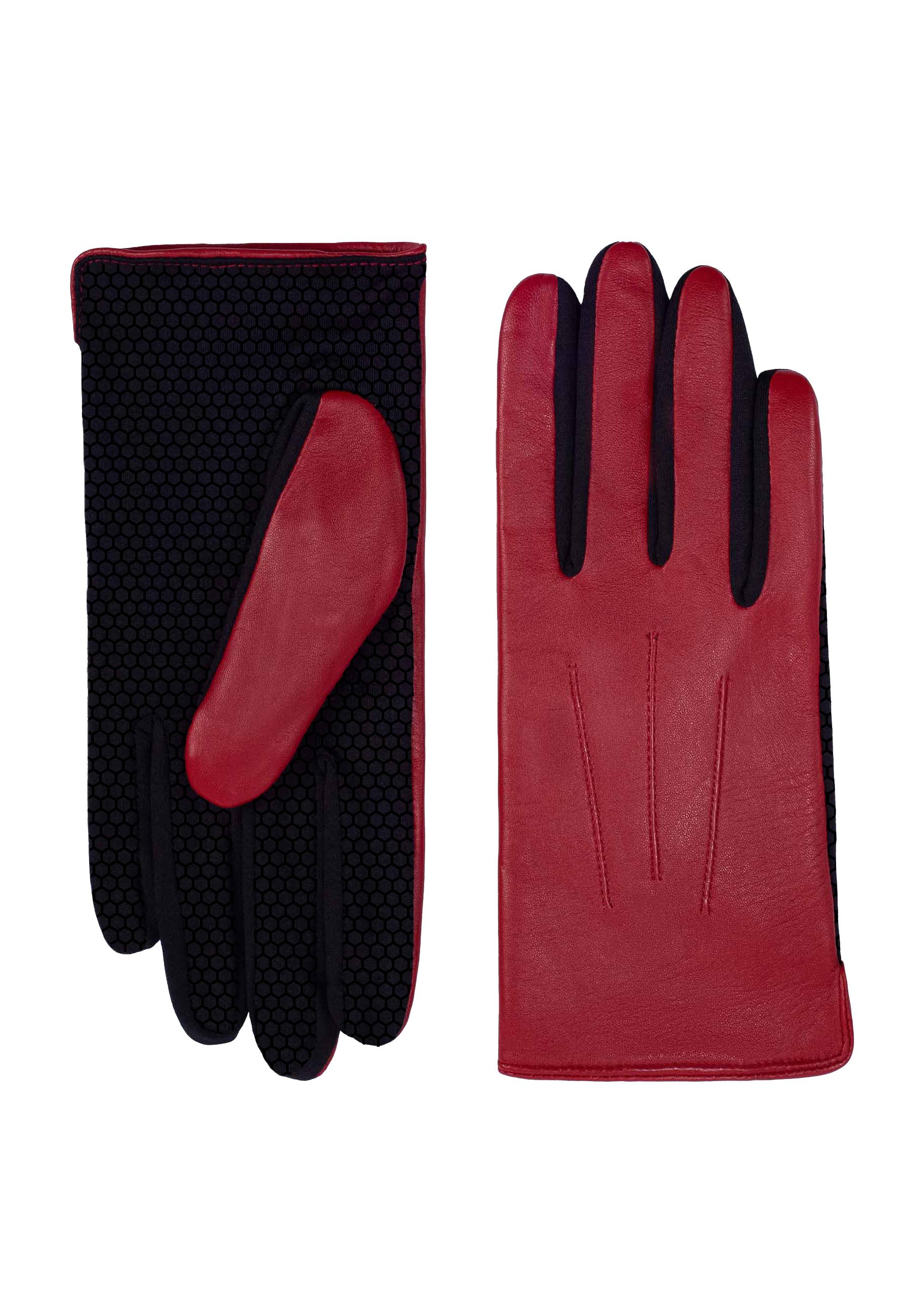 KESSLER Lederhandschuhe Style Mia Grip (Paar, 1-St., Handschuhe) Leather Working Group zertifiziertes Leder, griffige Unterhand