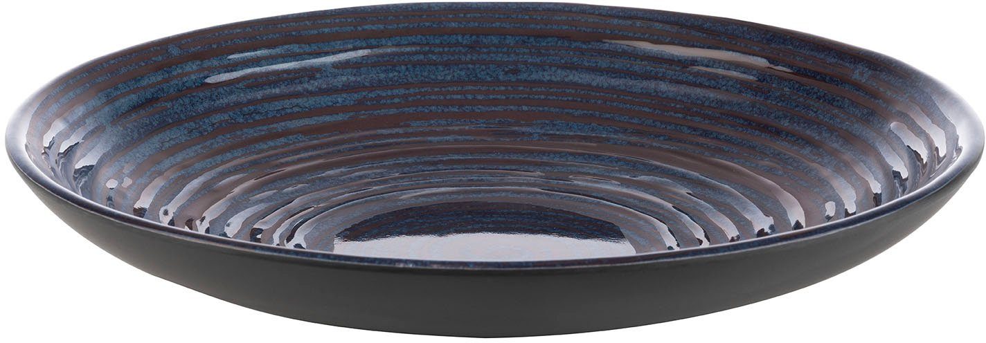 APS Kunststoffteller LOOPS, (1 St), Bruchfest, Melamin, Ø 25,5 cm