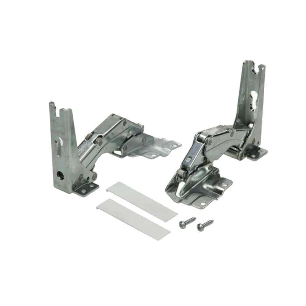 Trade-Shop Montagezubehör Türscharnier-Set passend für Electrolux ENG2793AOW ENG2797AOW, Geeignet für oben und unten am Kühlschrank / Gefrierschrank